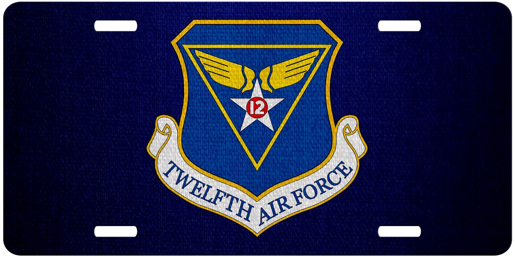 Hochwertiges Aluminium-Nummernschild - US Air Force Divisions - viele Optionen - Bild 16 von 18