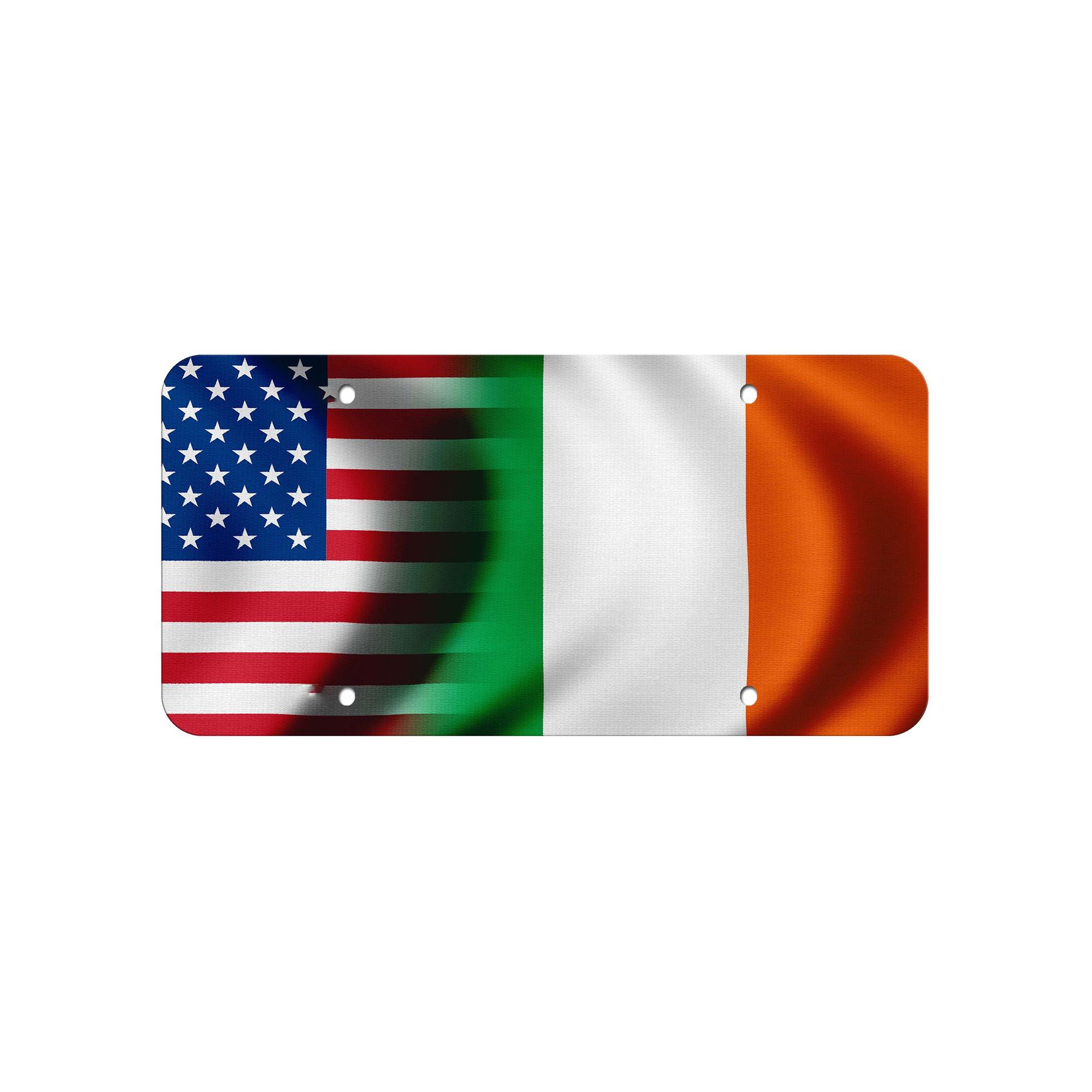 High Grade Aluminum License Plate - Flag of Ireland (Irish) - Many Options - Picture 8 of 10