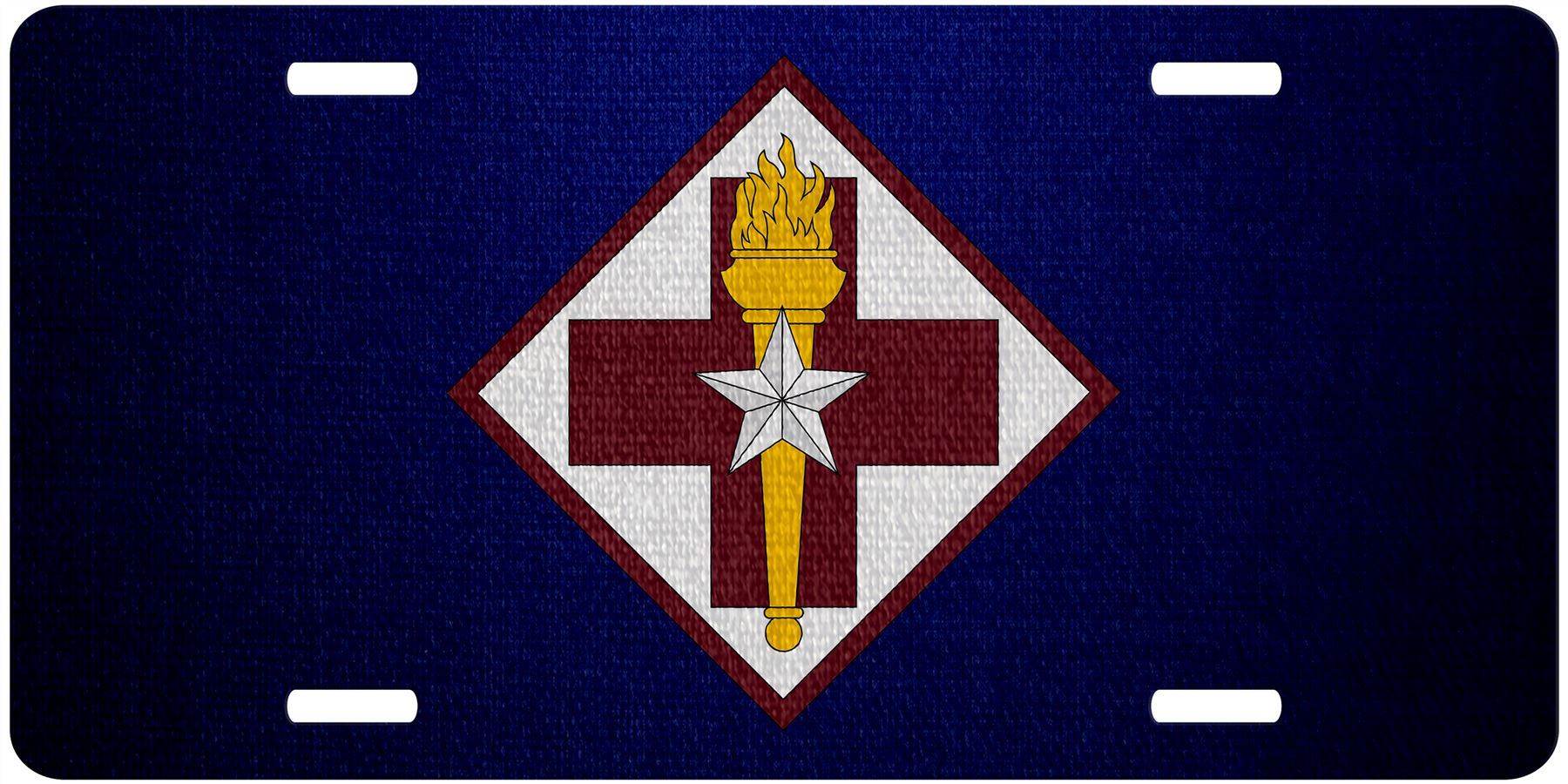 High Grade Aluminum License Plate - US Army Divisions - Many Options - Picture 11 of 43