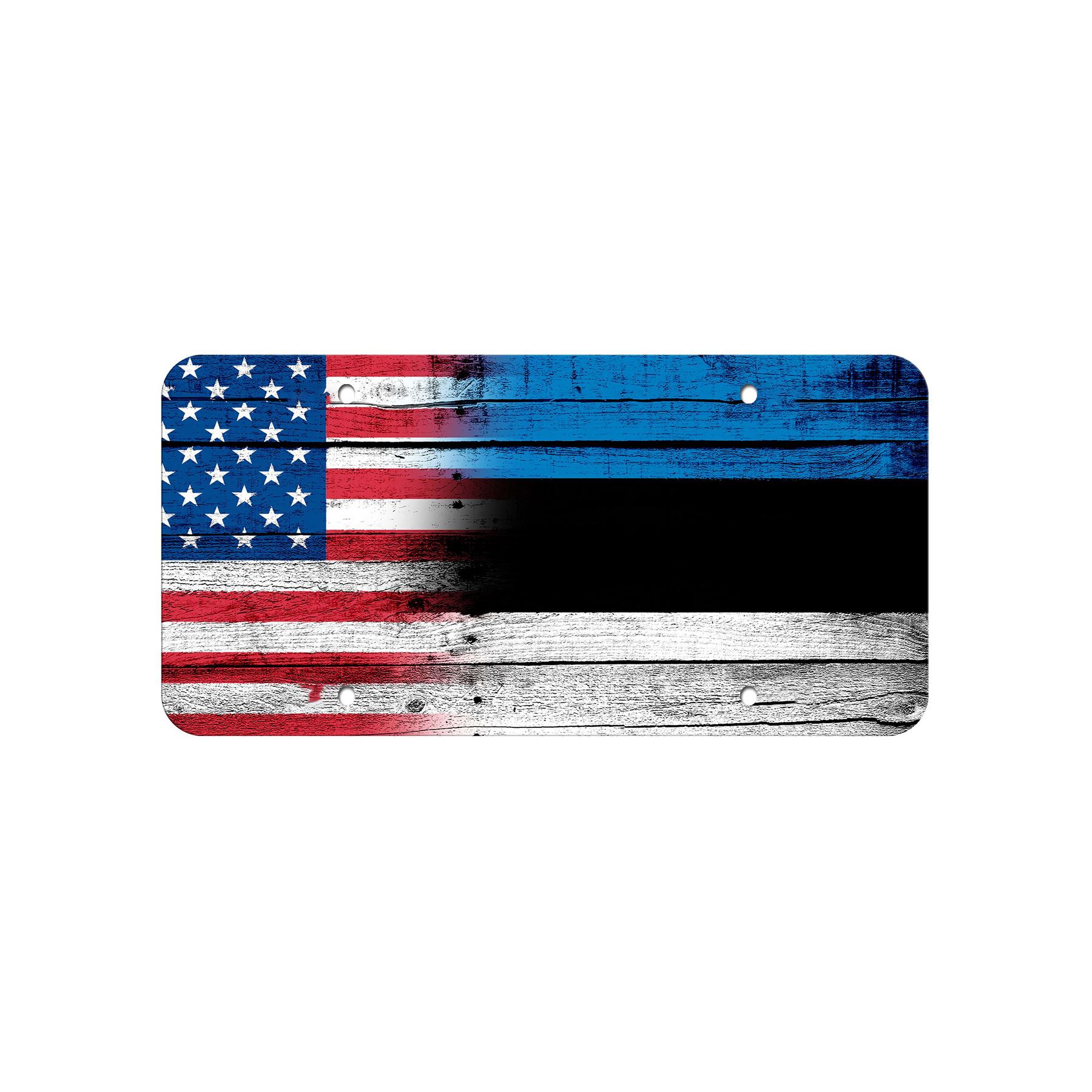 Placa de licencia de aluminio de alta calidad - bandera de Estonia (estonia) - muchas opciones - Imagen 10 de 10