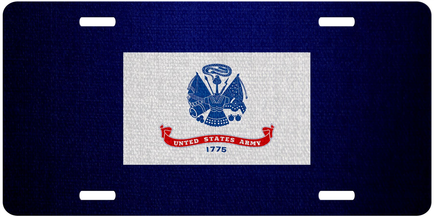 High Grade Aluminum License Plate - US Army Divisions - Many Options - Picture 13 of 17