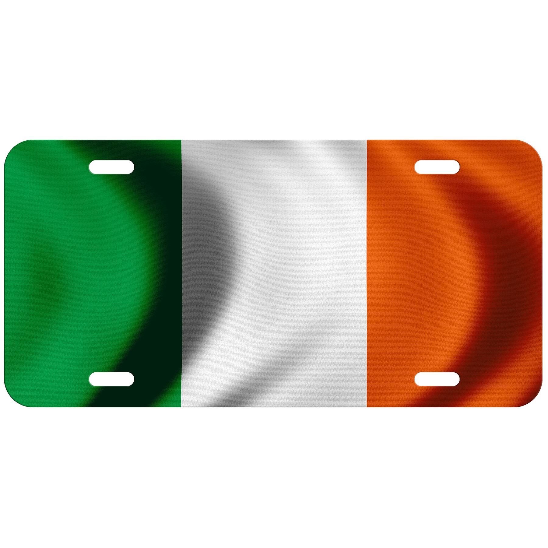 High Grade Aluminum License Plate - Flag of Ireland (Irish) - Many Options - Picture 7 of 10