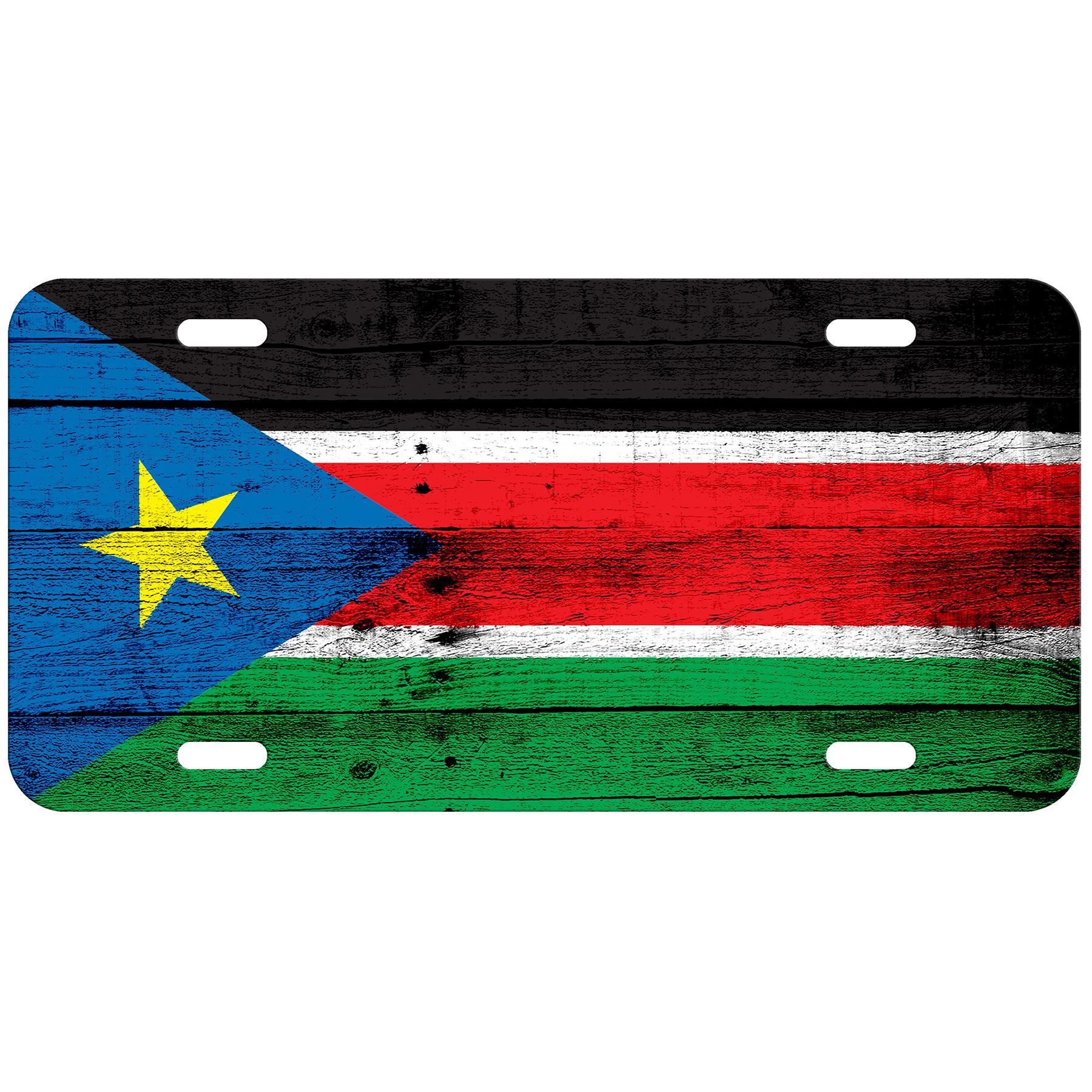 Aluminum License Plate - Flag of South Sudan (Sudanese) - Many Options - Picture 9 of 10