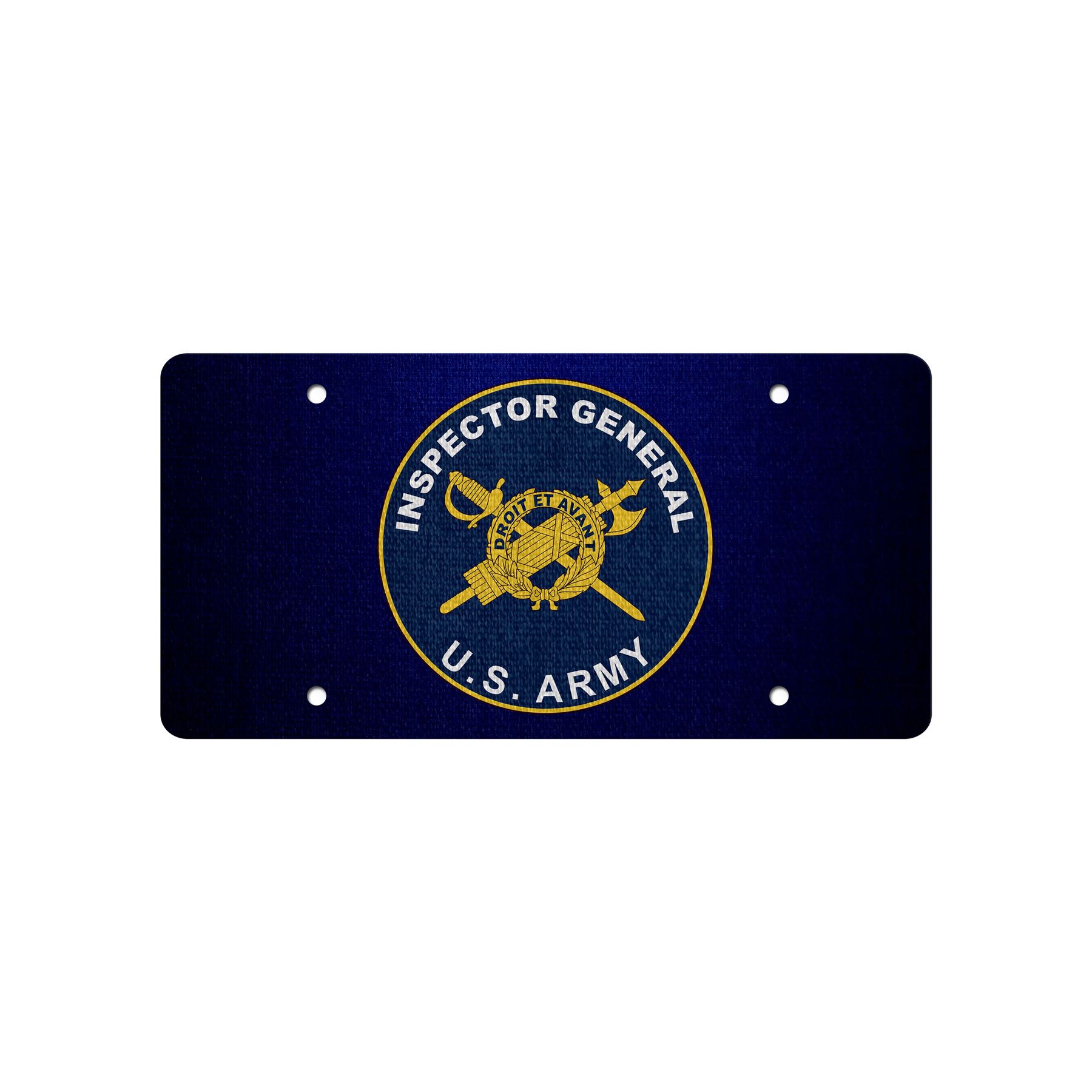 High Grade Aluminum License Plate - US Army Divisions - Many Options - Picture 7 of 17