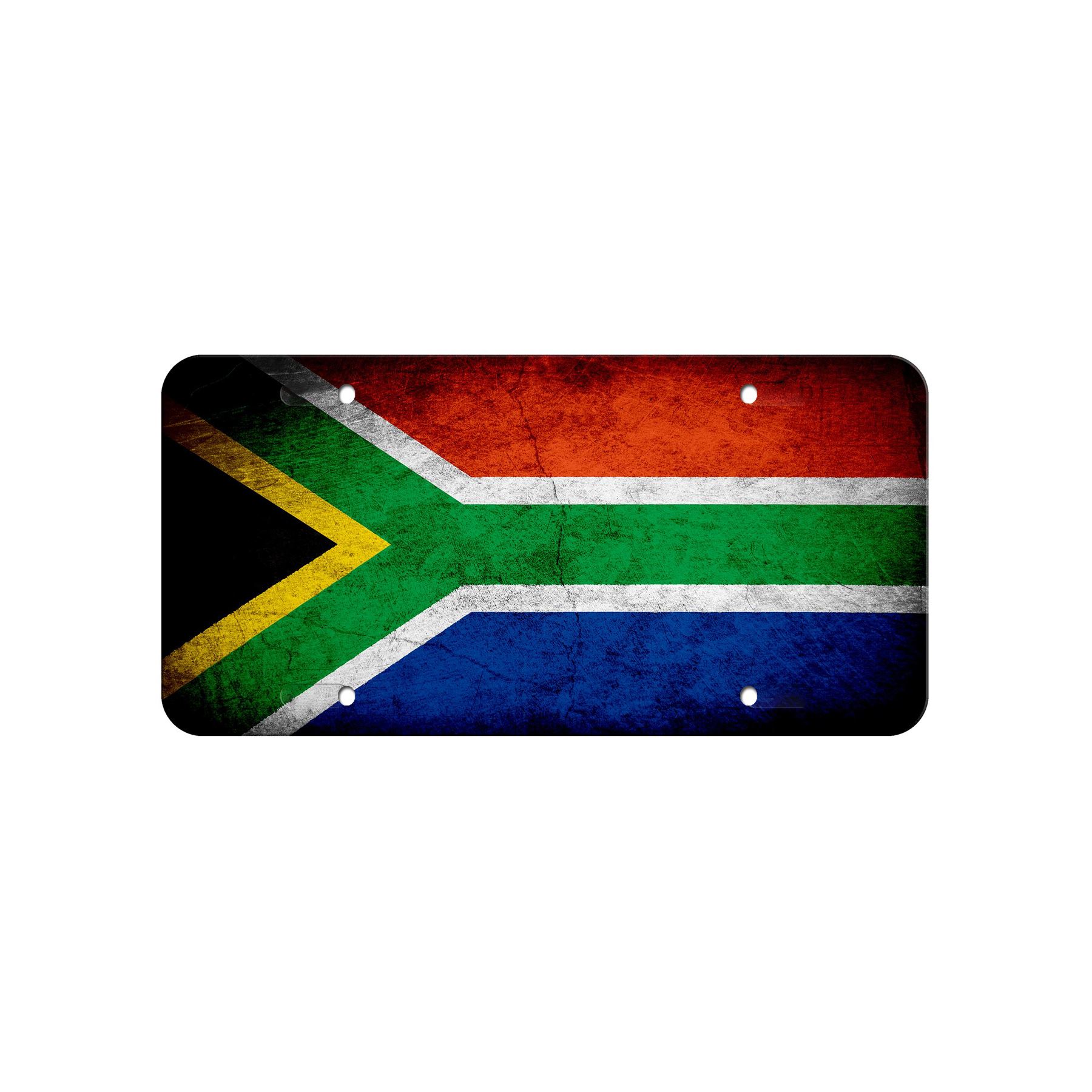 Aluminum License Plate - Flag of South Africa (African) - Many Options - Picture 4 of 10