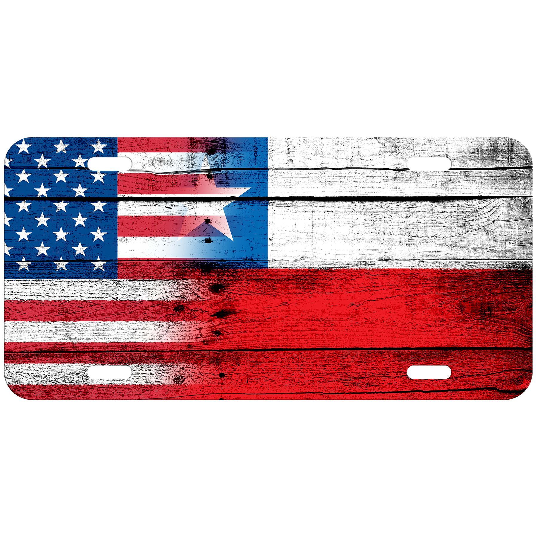 High Grade Aluminum License Plate - Flag of Chile (Chilean) - Many Options - Picture 10 of 10