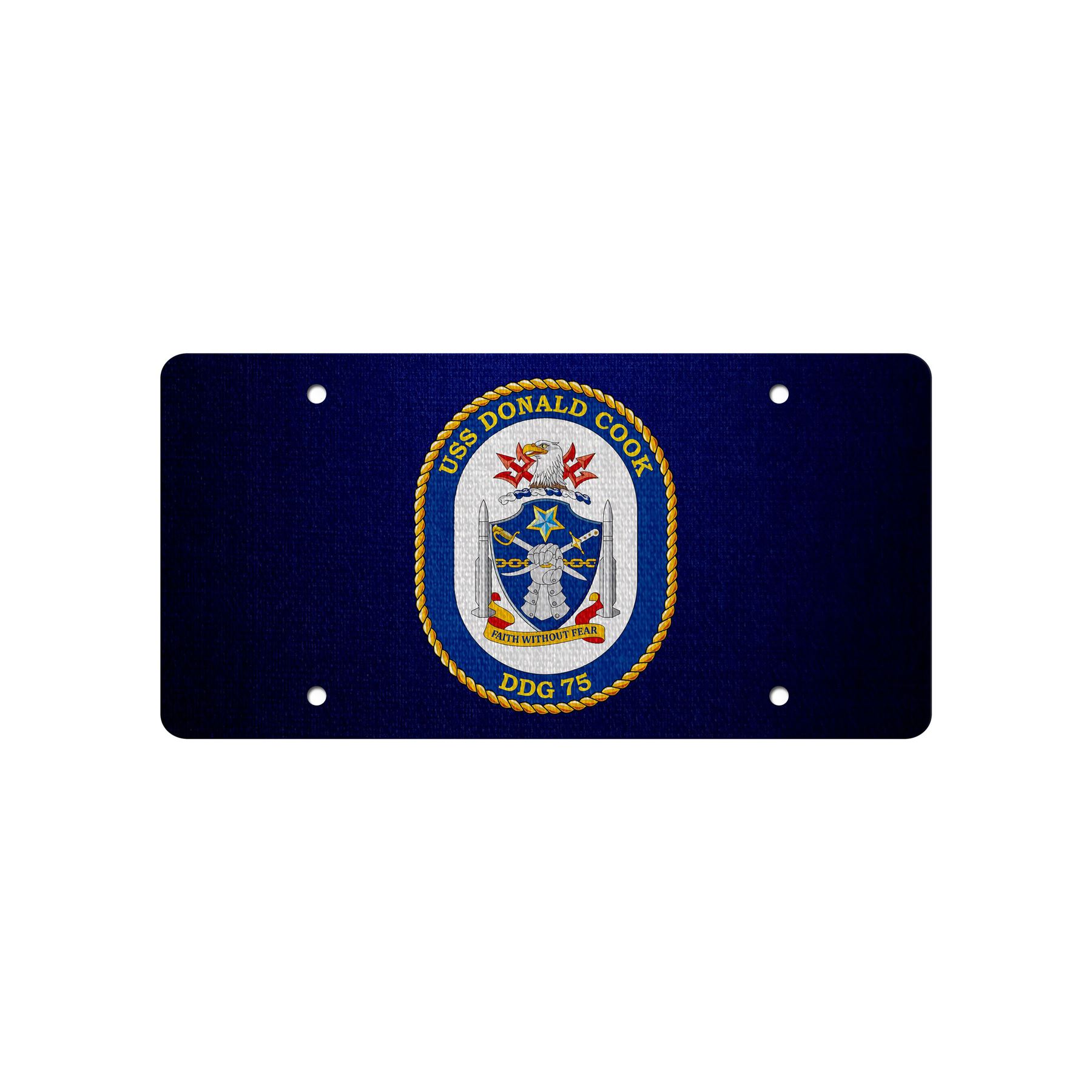 High Grade Aluminum License Plate - US Navy Divisions - Many Options - Picture 10 of 31