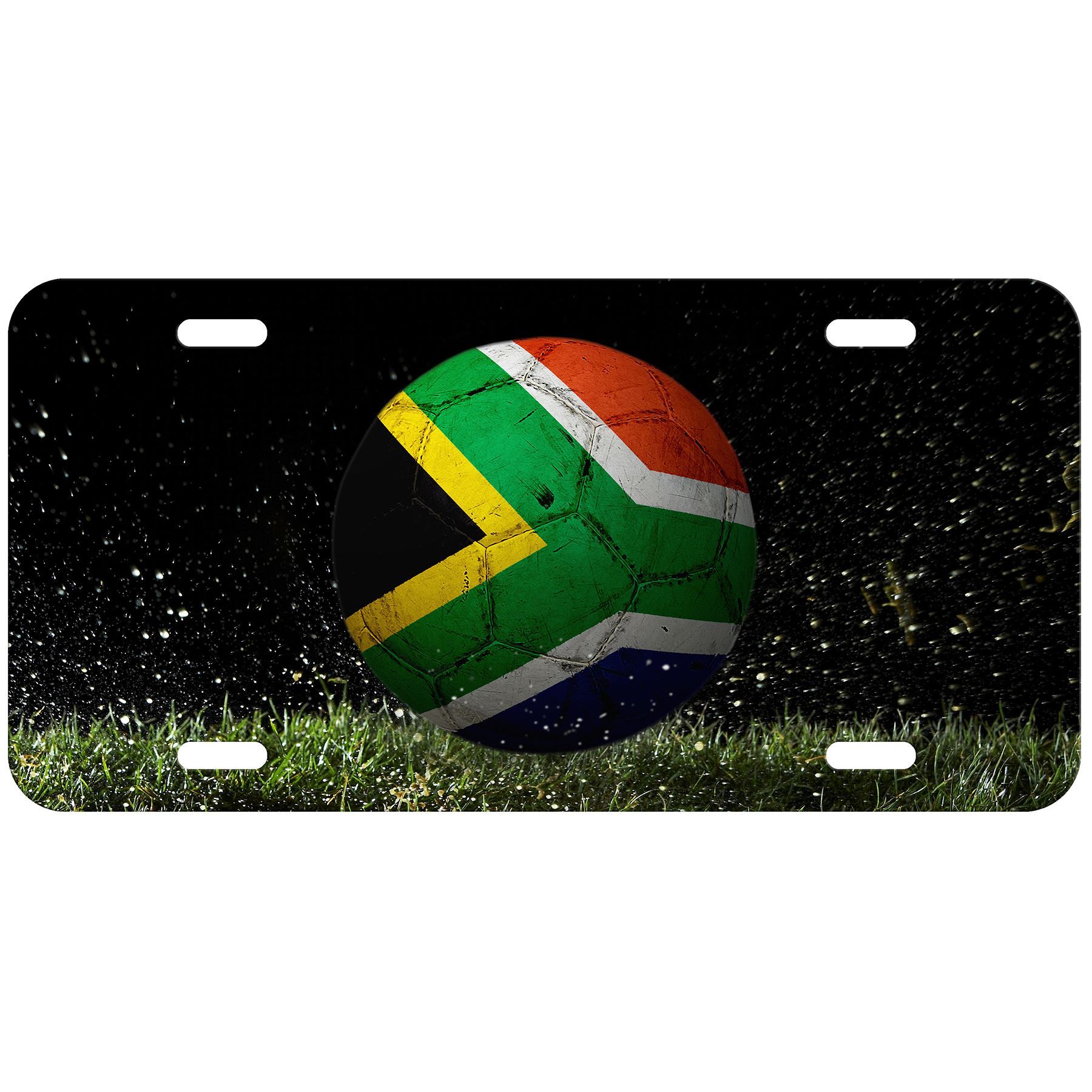 Aluminum License Plate - Flag of South Africa (African) - Many Options - Picture 6 of 10