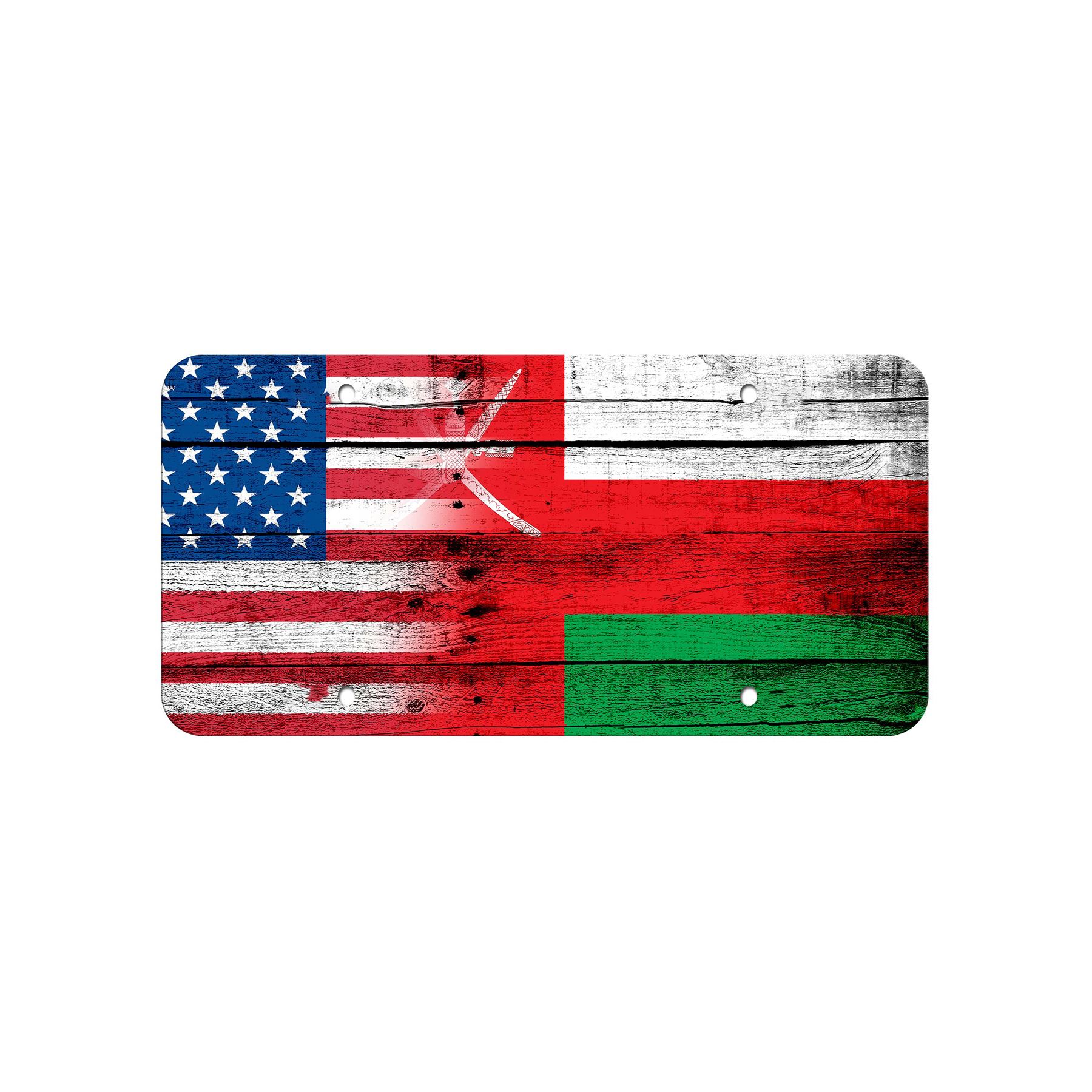 High Grade Aluminum License Plate - Flag of Oman (Omani) - Many Options - Picture 10 of 10