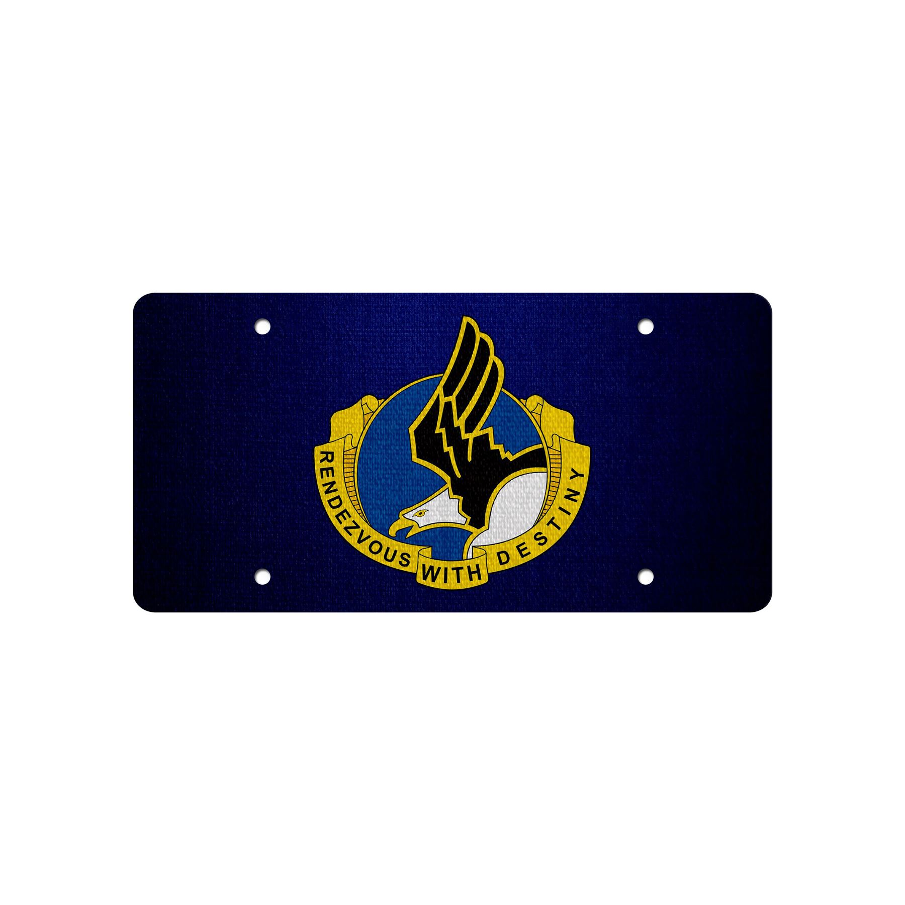 High Grade Aluminum License Plate - US Army Divisions - Many Options - Picture 9 of 13