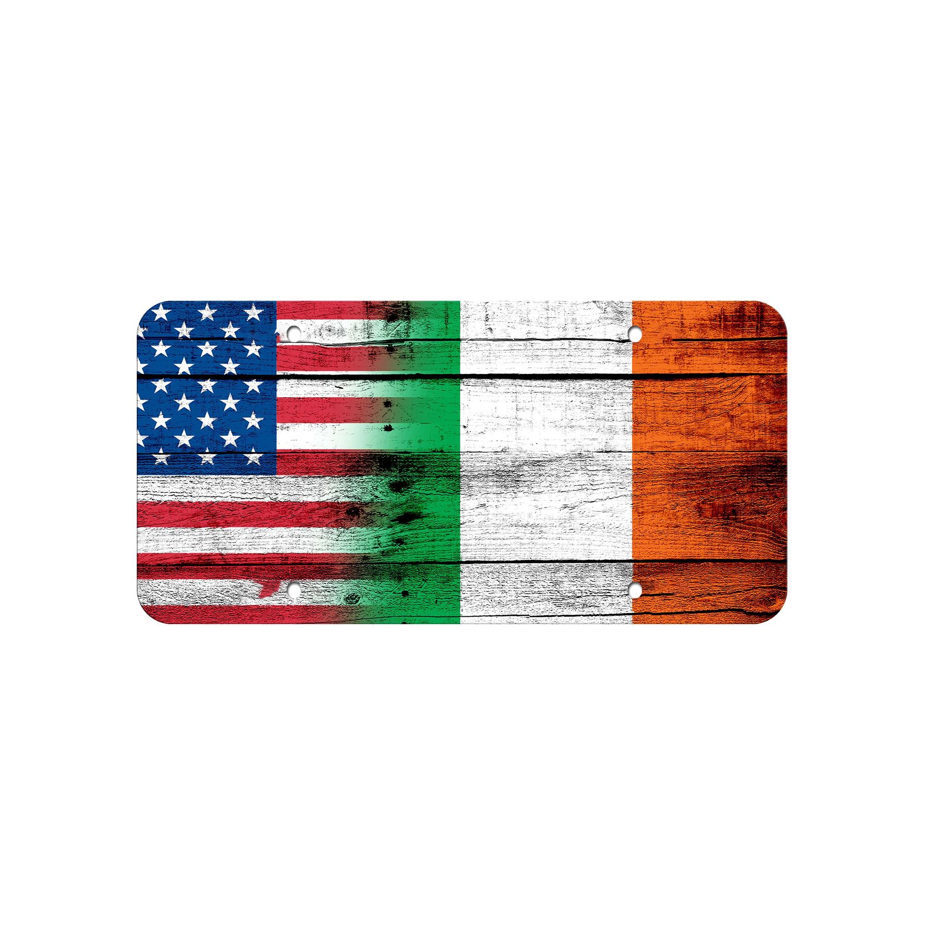 High Grade Aluminum License Plate - Flag of Ireland (Irish) - Many Options - Picture 10 of 10