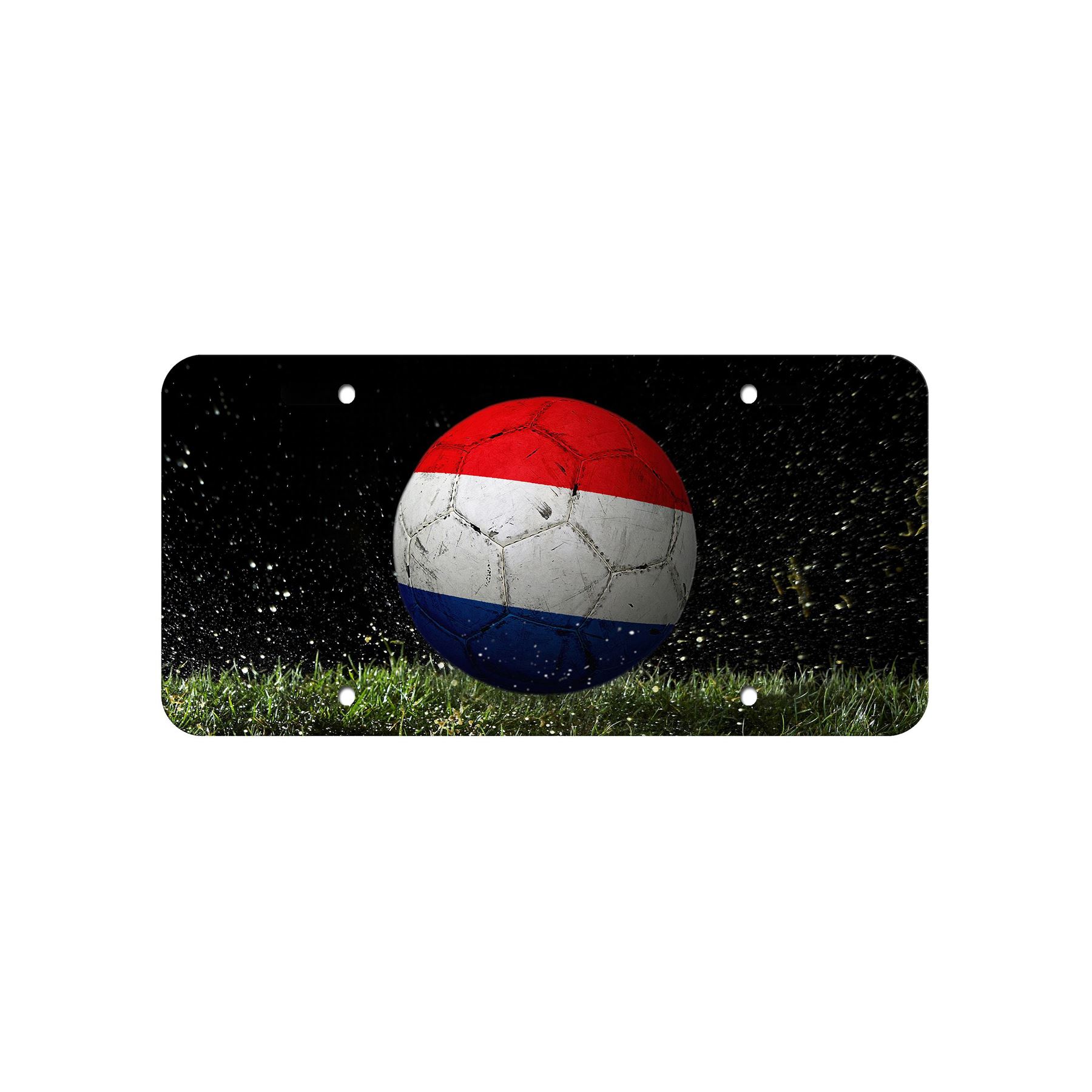 High Grade Aluminum License Plate - Flag of Netherlands (Dutch) - Many Options - Picture 6 of 10