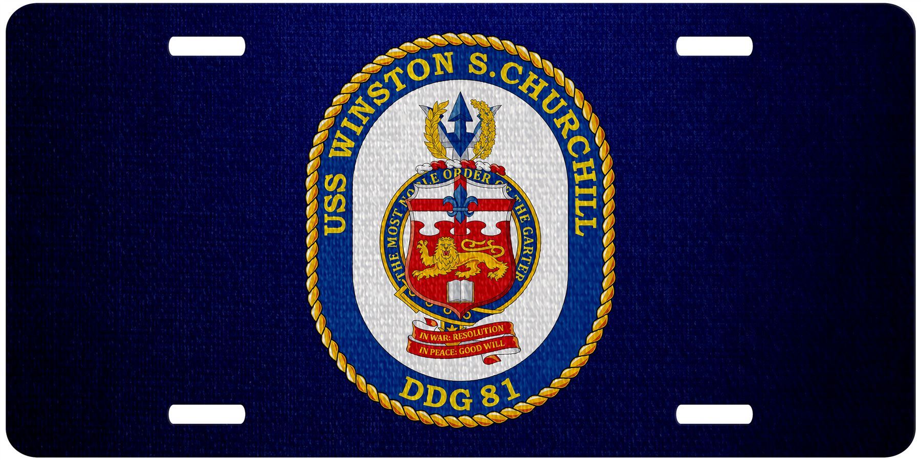 High Grade Aluminum License Plate - US Navy Divisions - Many Options - Picture 31 of 31