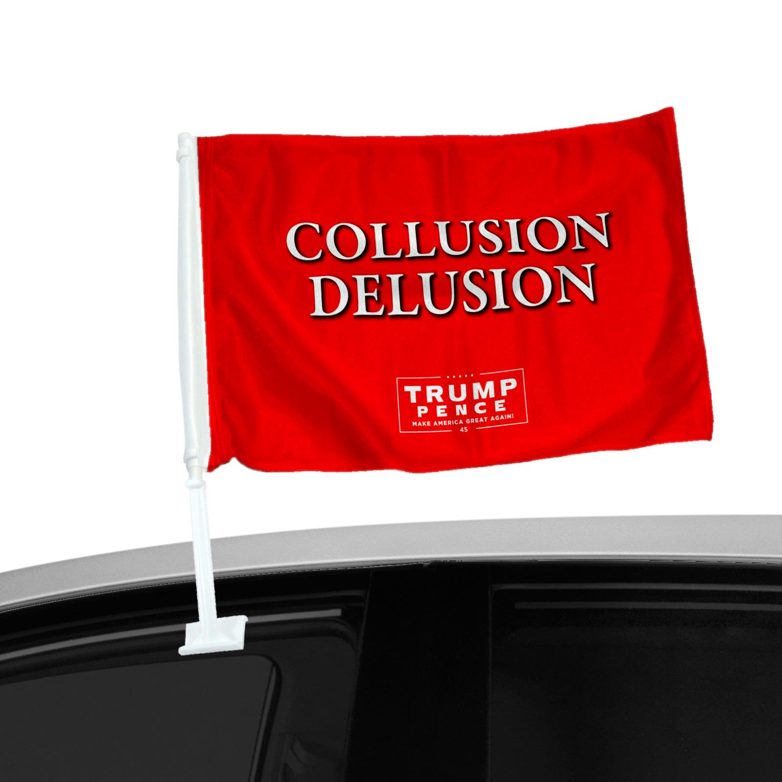 Double Sided Car Flag - Trump President 2020 - Many Options - Picture 4 of 6
