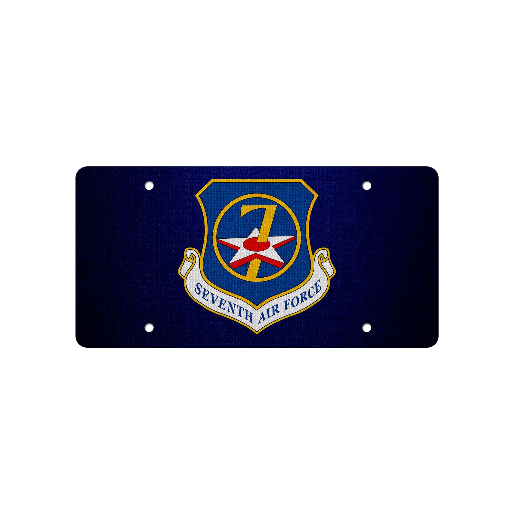 Hochwertiges Aluminium-Nummernschild - US Air Force Divisions - viele Optionen - Bild 14 von 18