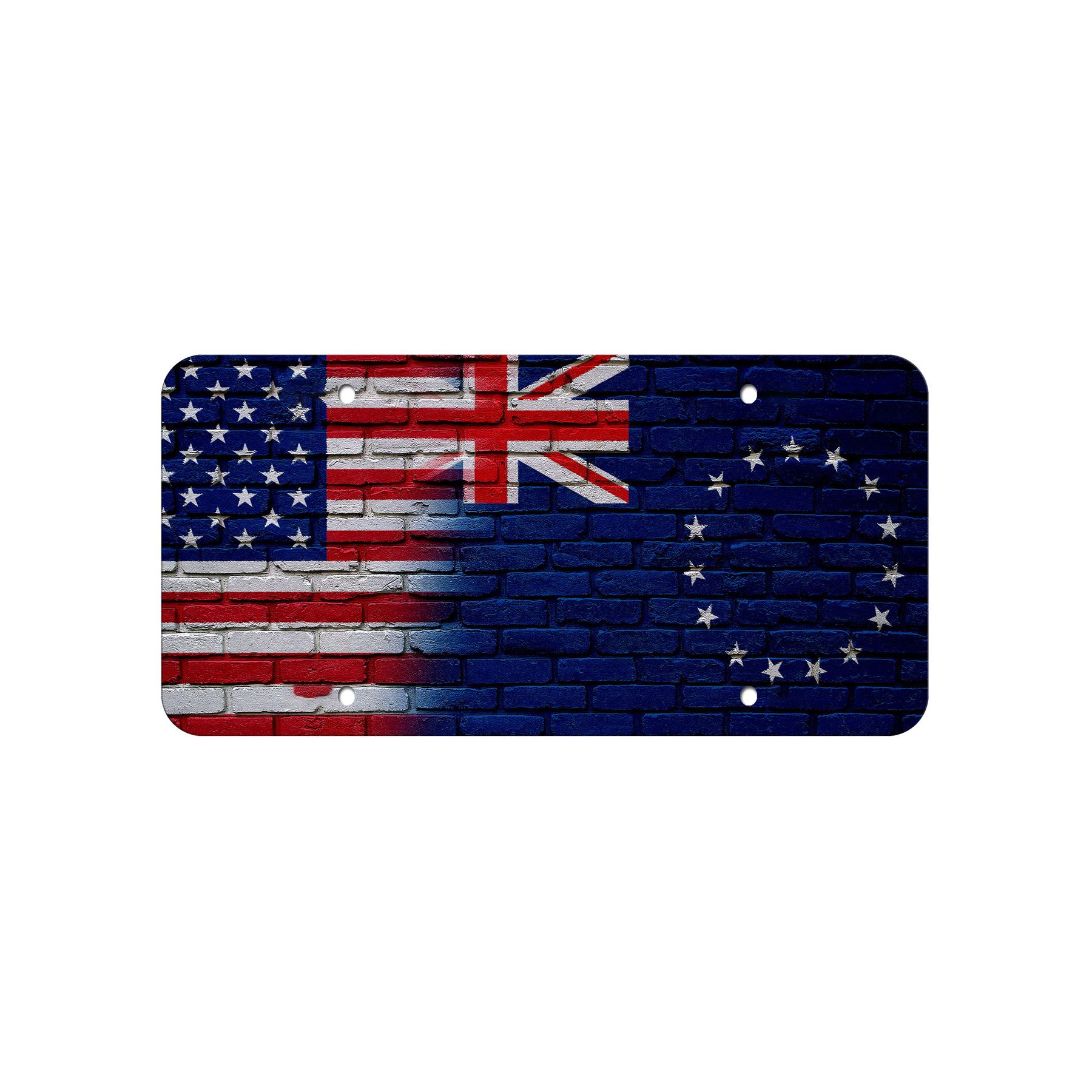 High Grade Aluminum License Plate - Flag of Cook Islands - Many Options - Picture 3 of 10