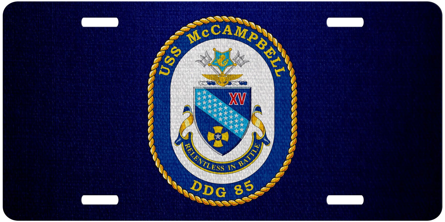 High Grade Aluminum License Plate - US Navy Divisions - Many Options - Picture 20 of 31