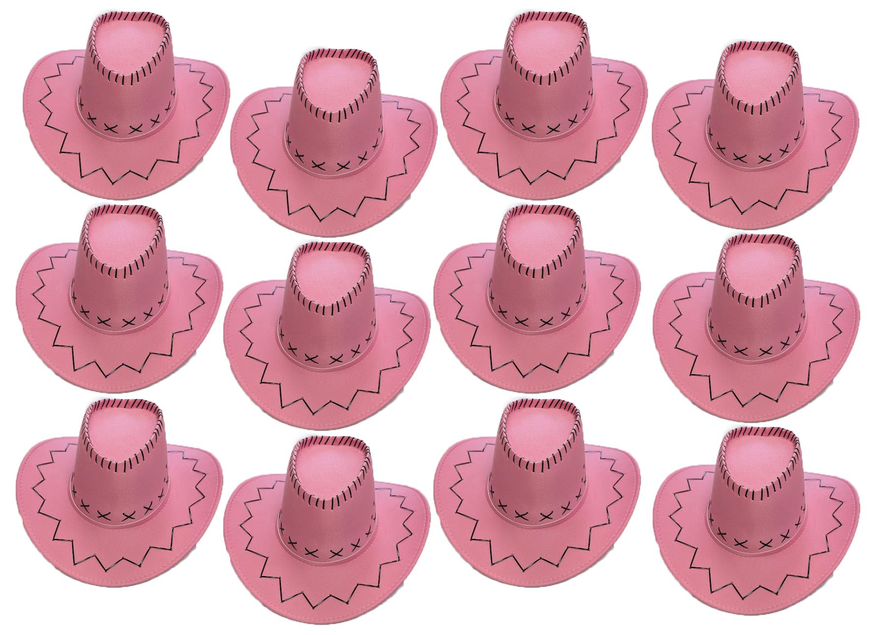 Erwachsene Cowboy Cowgirl Hut Wilder Westen Western Kostüm Zubehör Paket - Produktbild 4