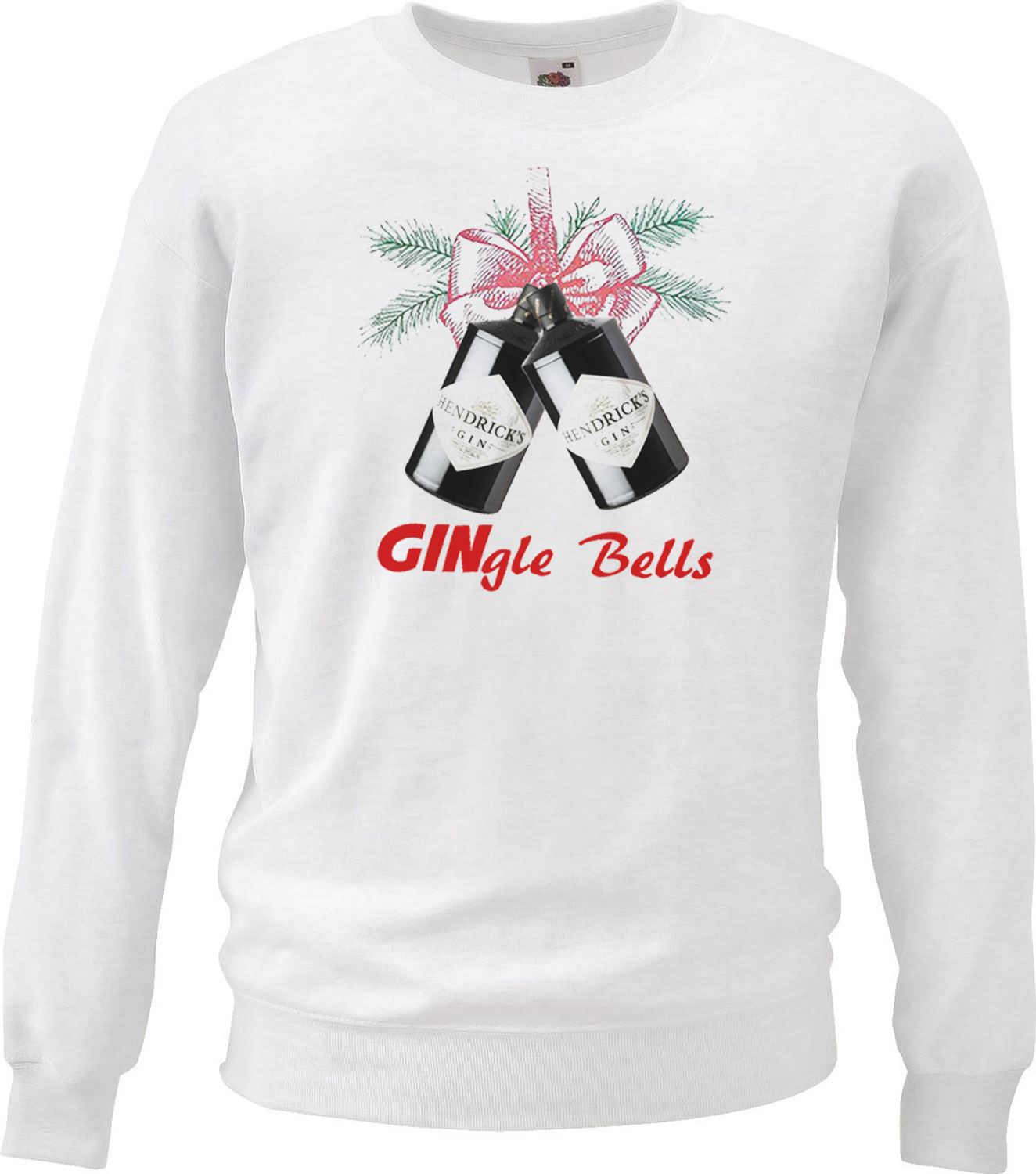 Adults Gin-gle All The Way SweatshirtGin LoverChristmas JumperXmas Gift
