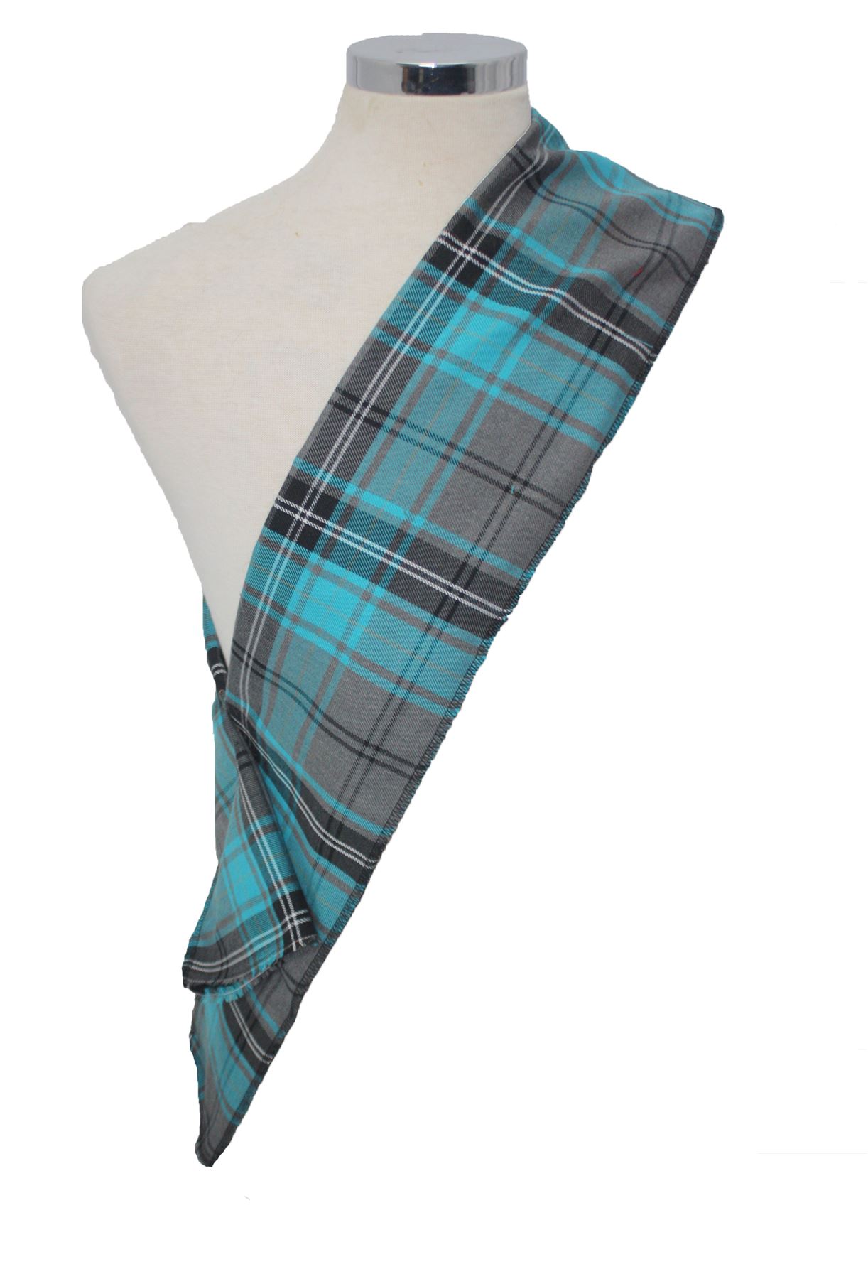 Childs 4ft Traditional Scottish Shoulder Sash Burns Night Hogmanay Fancy Dress - Picture 2 of 6