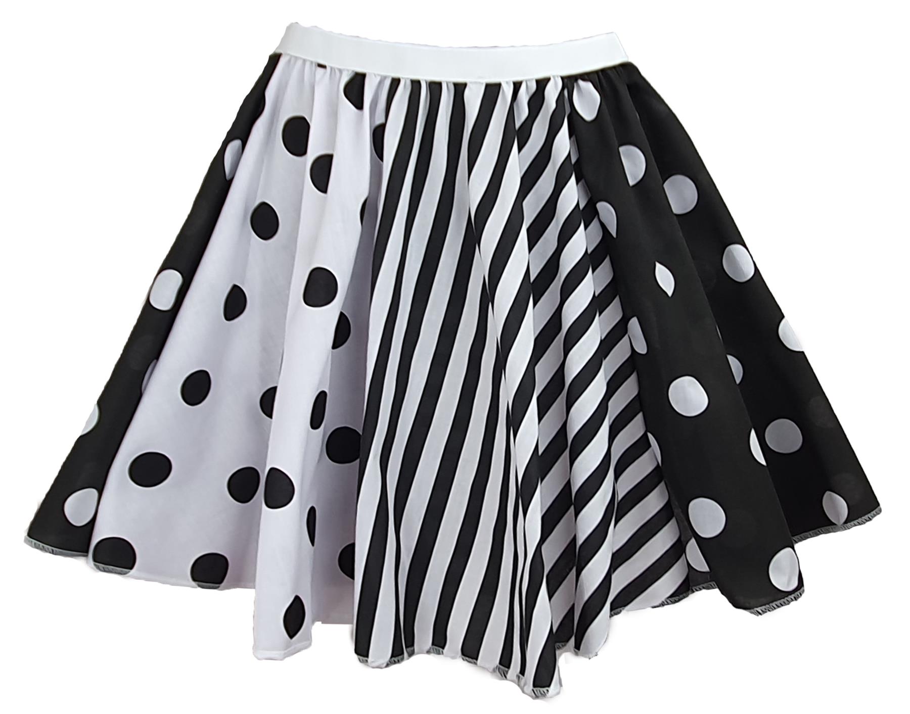 Ladies Halloween Horror Sinister Scary Circus Clown Skirt & Collar Fancy Dress - Picture 15 of 15