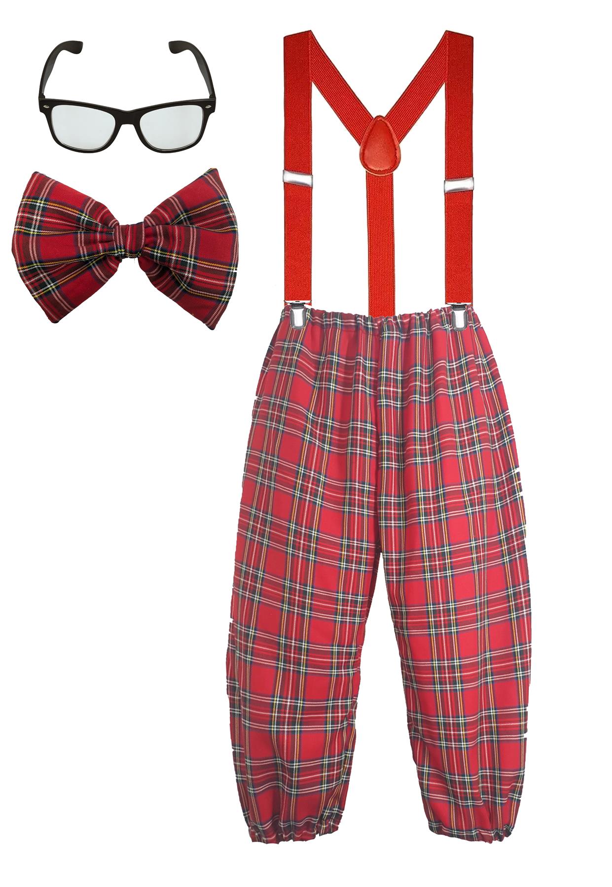 Adults Instant Geek Schoolboy Nerd Geeky Stag Party Night Fancy Dress - Picture 15 of 22