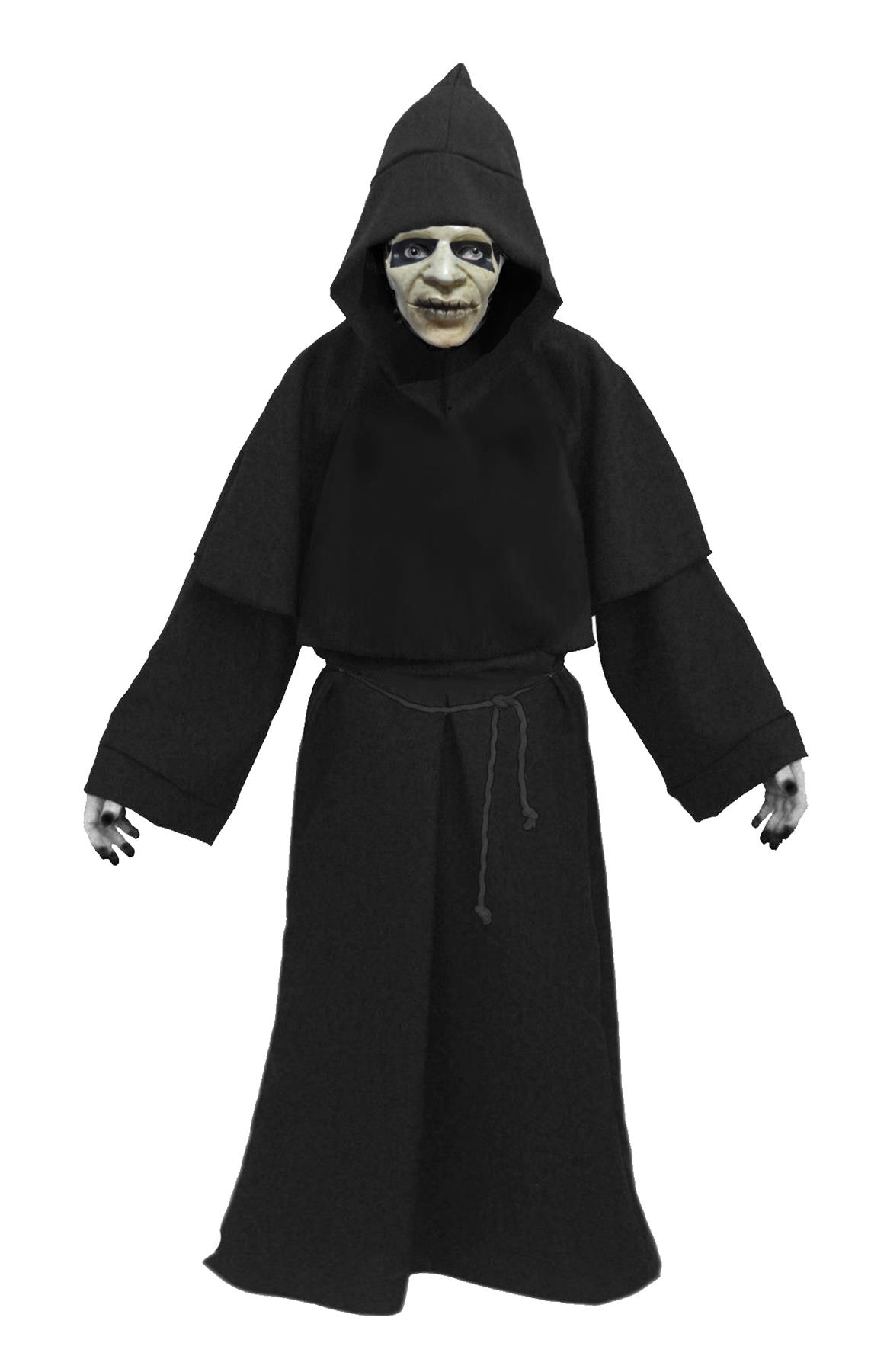 Adults Ghoul Reaper Death Halloween Fancy Dress Costume - Picture 7 of 8