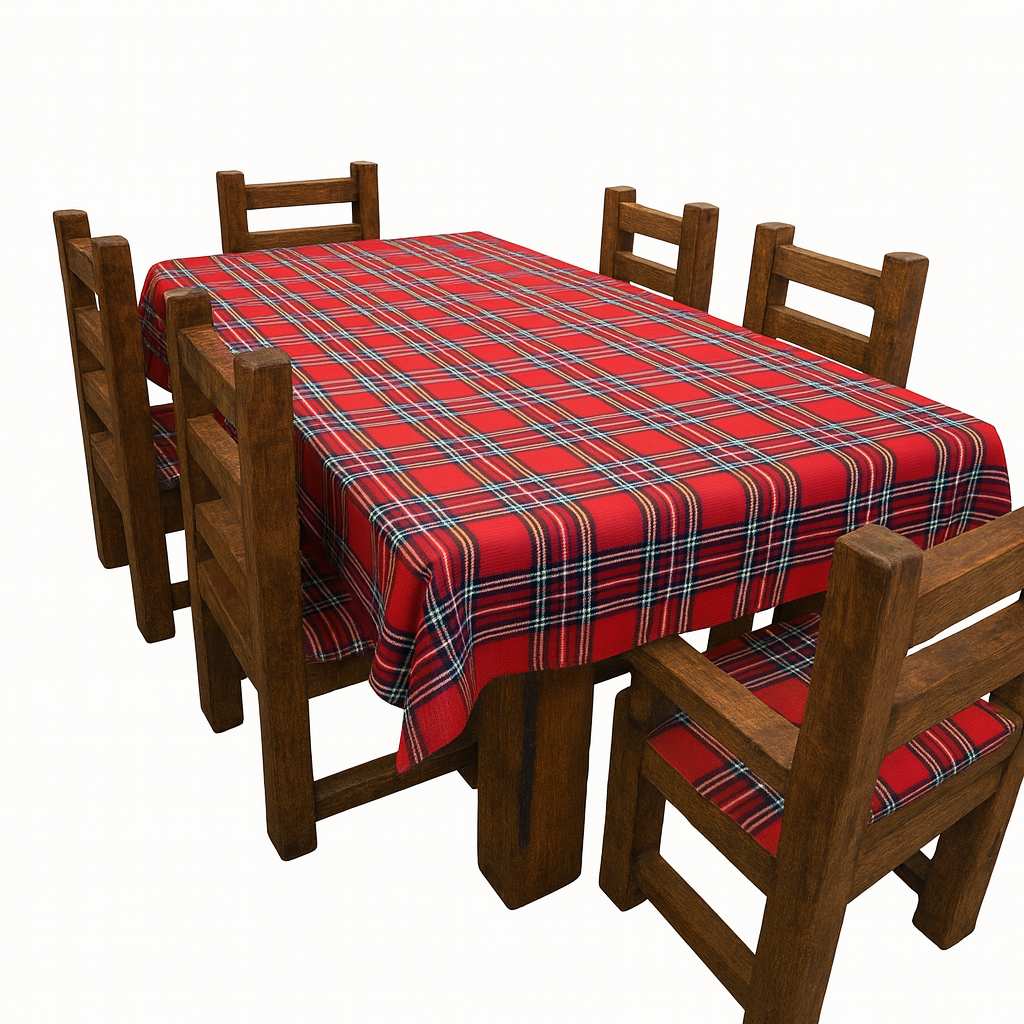 Traditional Tartan Tablecloth Burns Night Christmas Hogmanay Home Decoration - Picture 20 of 25