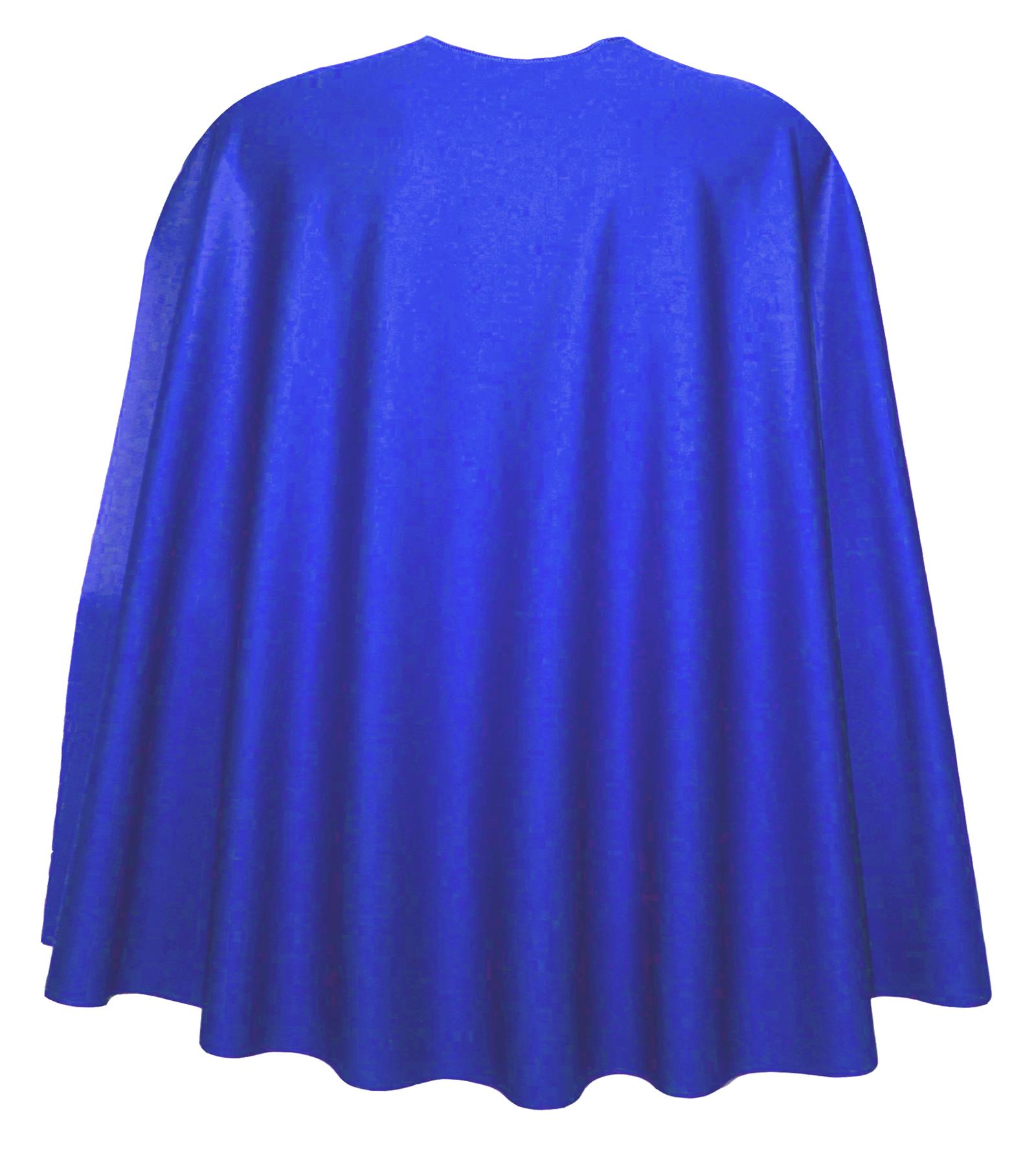 Vestido elegante estampado personalizado para adultos 48" capa de superhéroe evento promocional