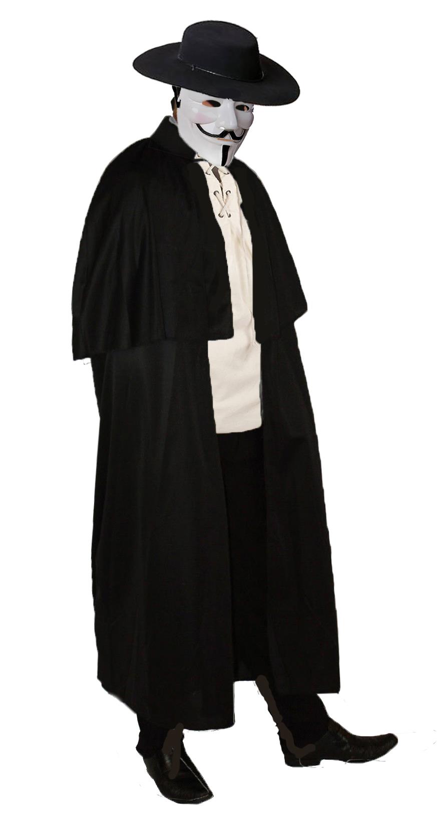 Vendetta Old English Victorian Guy Fawkes Highway Man