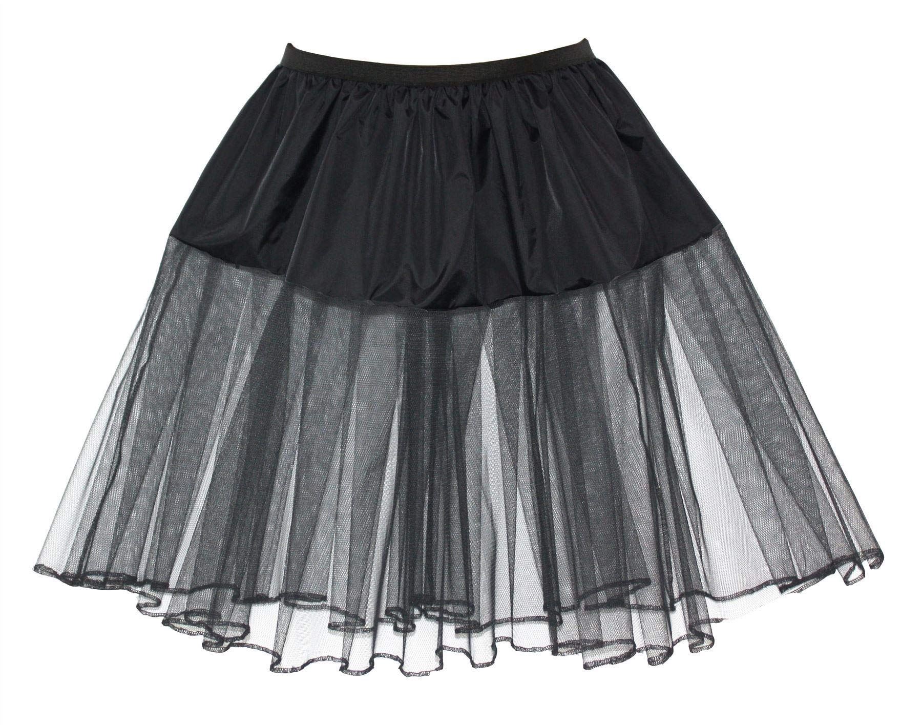 Kinder 16" Länge Unterrock Petticoat 50er Jahre Rock & Roll Kostüm Accessoire - Bild 2 von 5