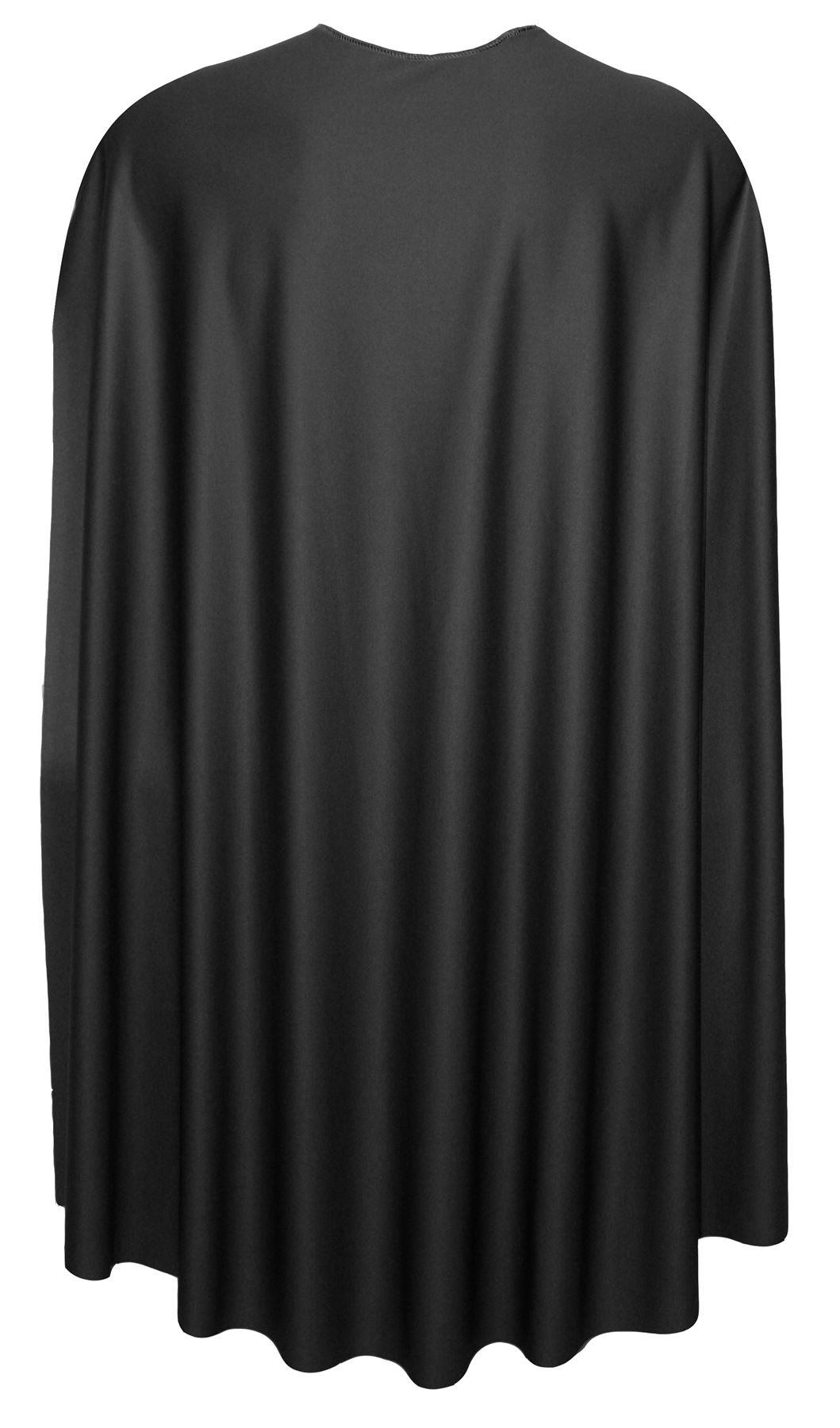 24", 35" or 48" Plain Superhero Cape Super Hero Costume Fancy Dress Accessory - Picture 4 of 25