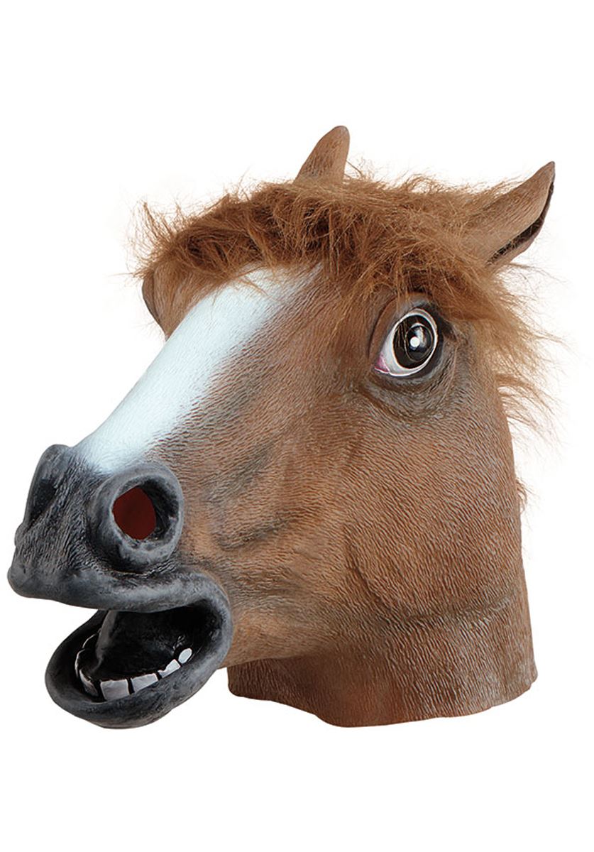 Full Head Rubber Latex Animal Zoo Masks Safari Fancy Dress Costume Group Party - Picture 20 of 39