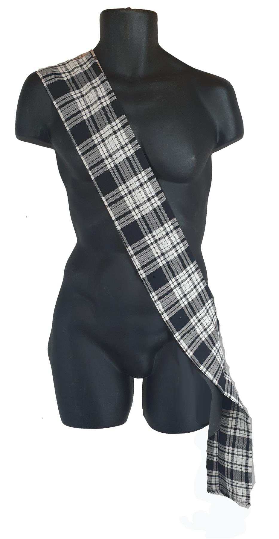 Adults 6ft (70") Traditional Tartan Sash Scotland Burns Night Fancy Dress - Picture 8 of 15