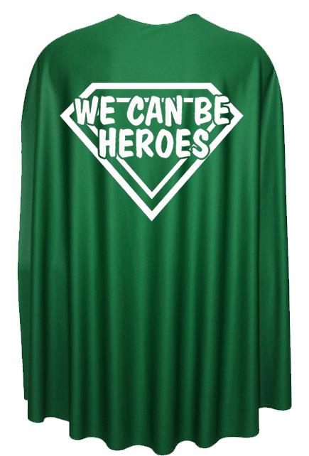 Adults 35" Length We Can Be Hero's Superhero Cape Fancy Dress - Picture 4 of 8