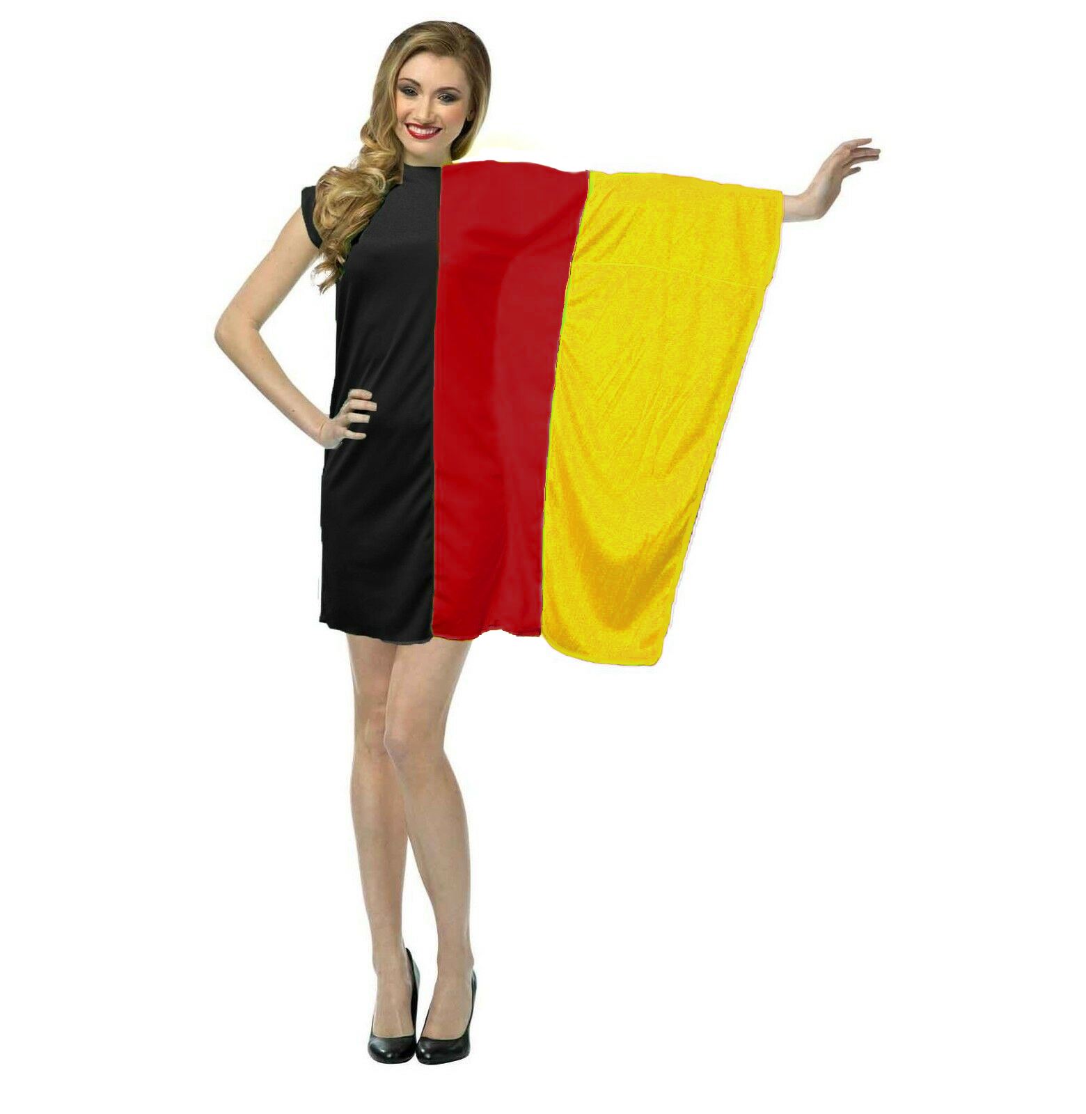 Ladies Germany Flag Dress Fancy Dress German Country Flag Costume eBay