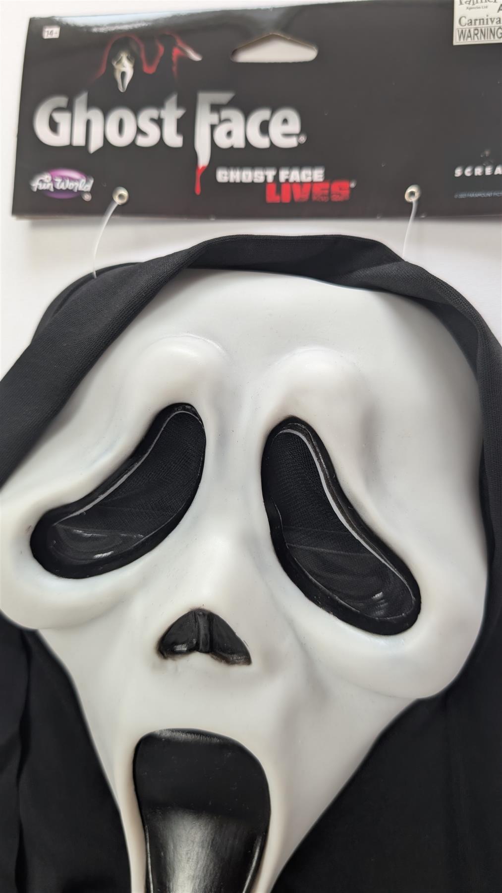 Official Ghost Face Scream Dead by Daylight Scary Movie Halloween Masks - Picture 93 of 119