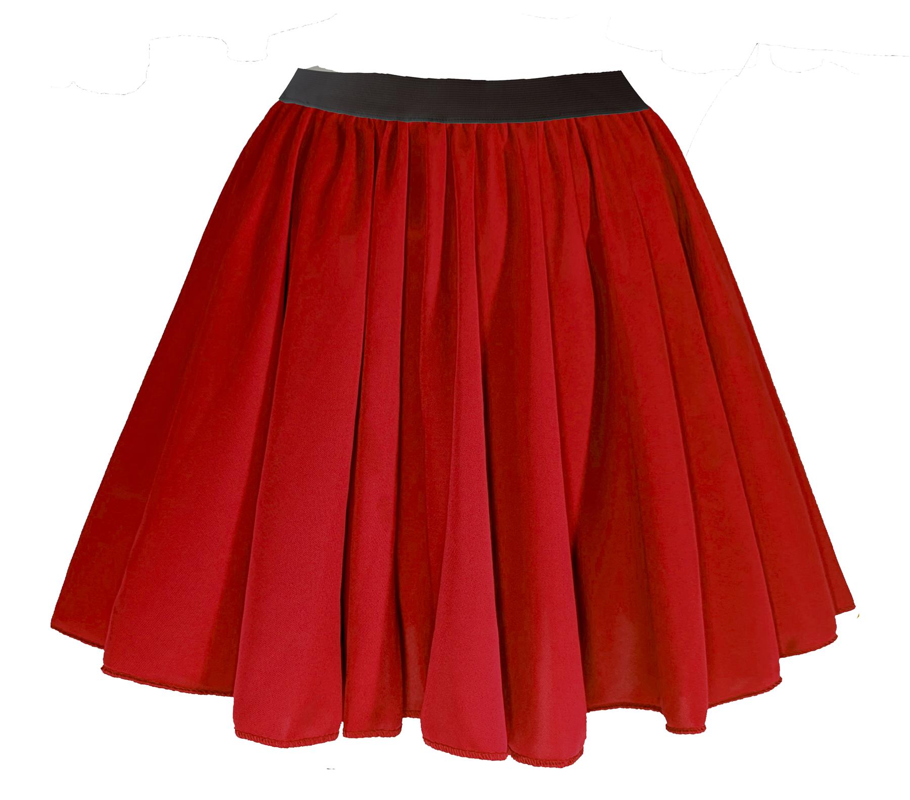 Adults Plain Coloured Skater Skirt Cheerleader Roller Girl Fancy Dress - Picture 18 of 25