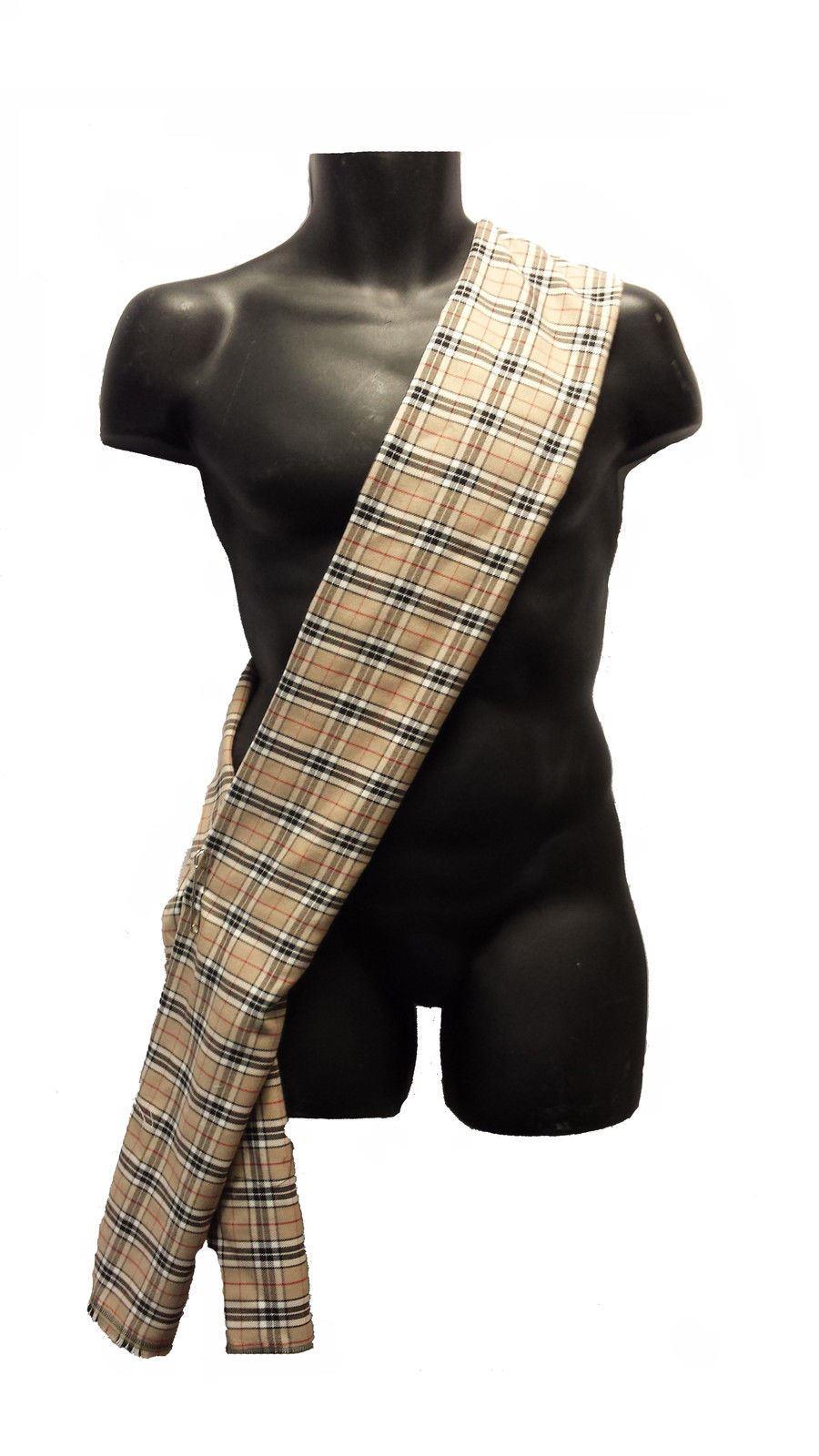 Childs 120cm Traditonal Tartan Sash Burns Night St Andrews Day Fancy Dress - Picture 9 of 9
