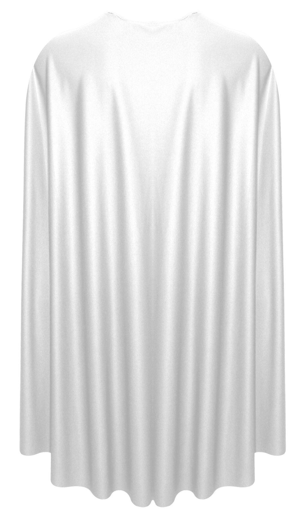 24", 35" or 48" Plain Superhero Cape Super Hero Costume Fancy Dress Accessory - Picture 22 of 25