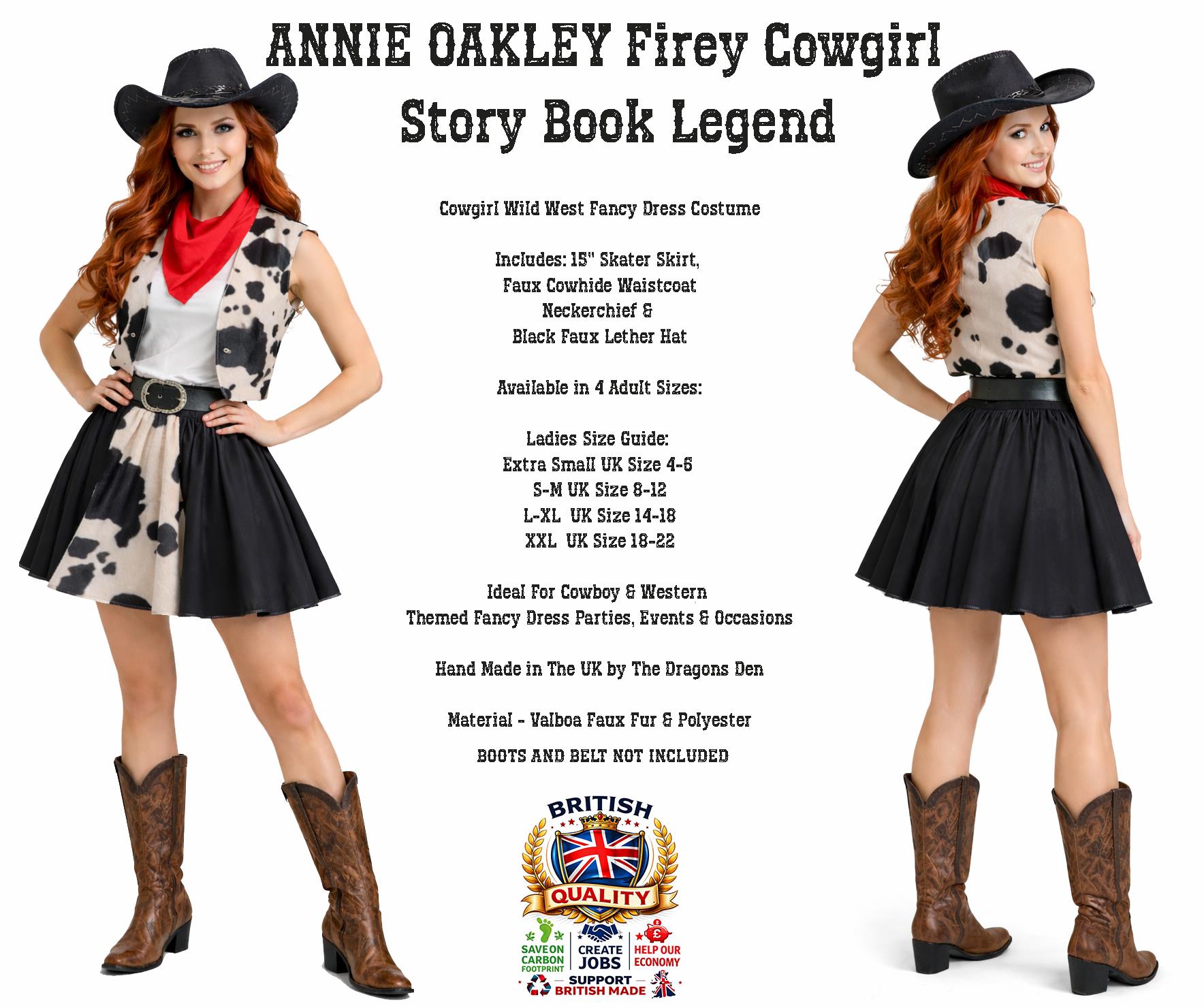 wild west fancy dress ladies Adults Cowgirl Wild West Western Hoedown Hen Party Fancy Dress Costume