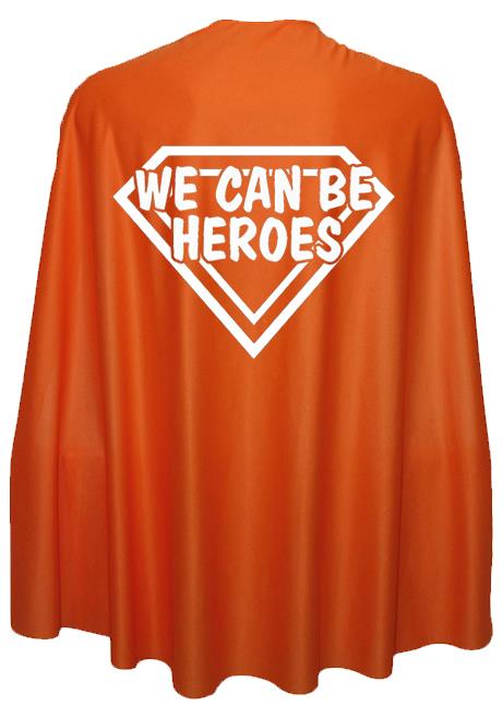 Adults 35" Length We Can Be Hero's Superhero Cape Fancy Dress - Picture 5 of 8