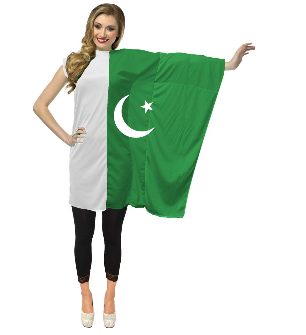 pakistani flag dress for girl