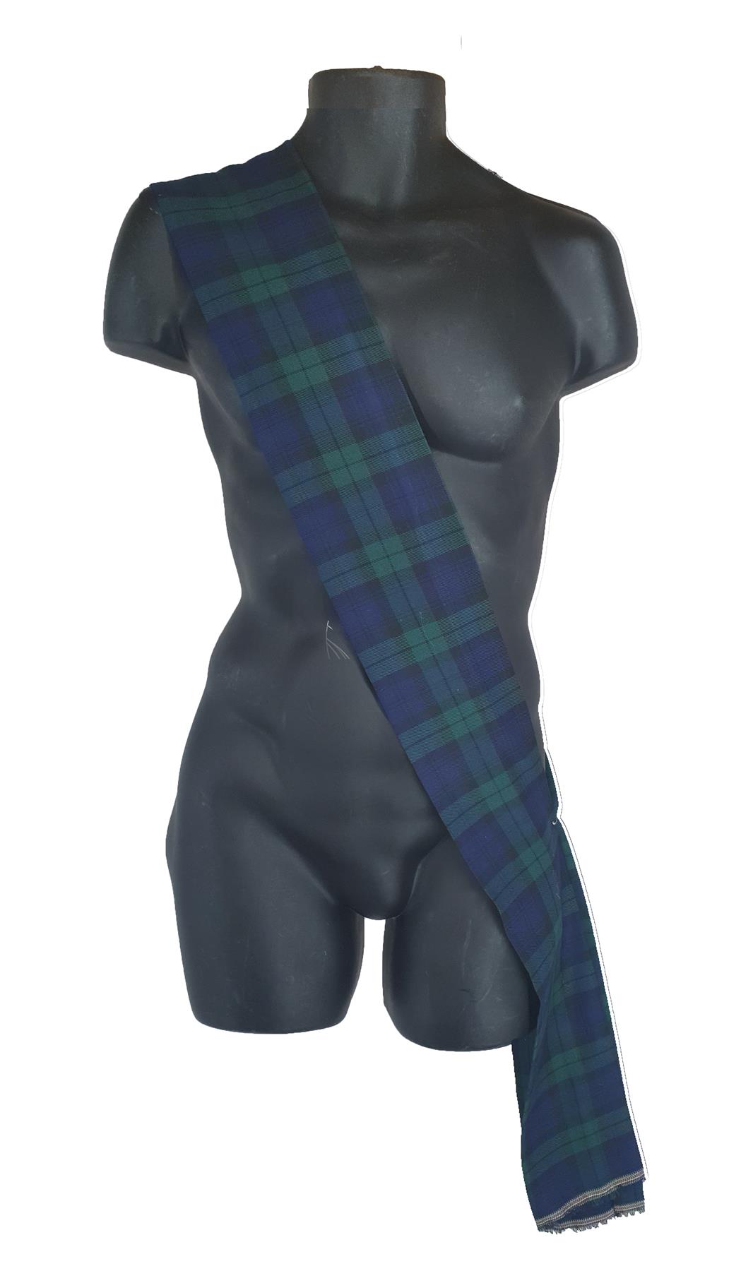 Adults 6ft (70") Traditional Tartan Sash Scotland Burns Night Fancy Dress - Picture 4 of 15