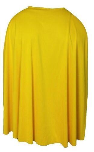 24", 35" or 48" Plain Superhero Cape Super Hero Costume Fancy Dress Accessory - Picture 24 of 25