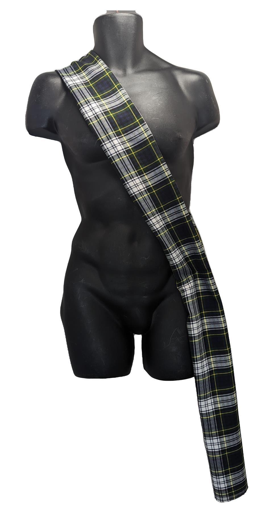 Childs 120cm Traditonal Tartan Sash Burns Night St Andrews Day Fancy Dress - Picture 6 of 9