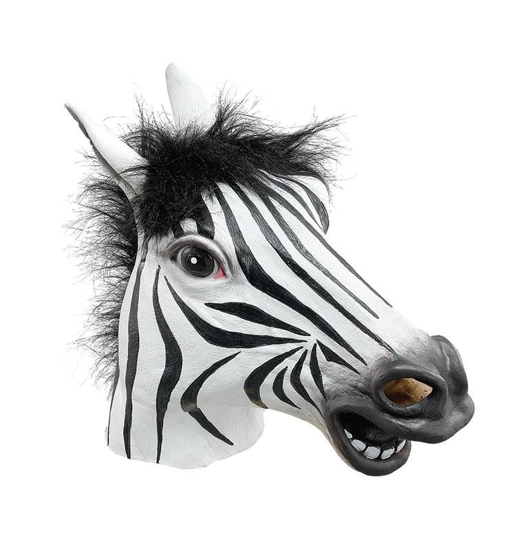 Full Head Rubber Latex Animal Zoo Masks Safari Fancy Dress Costume Group Party - Picture 38 of 39