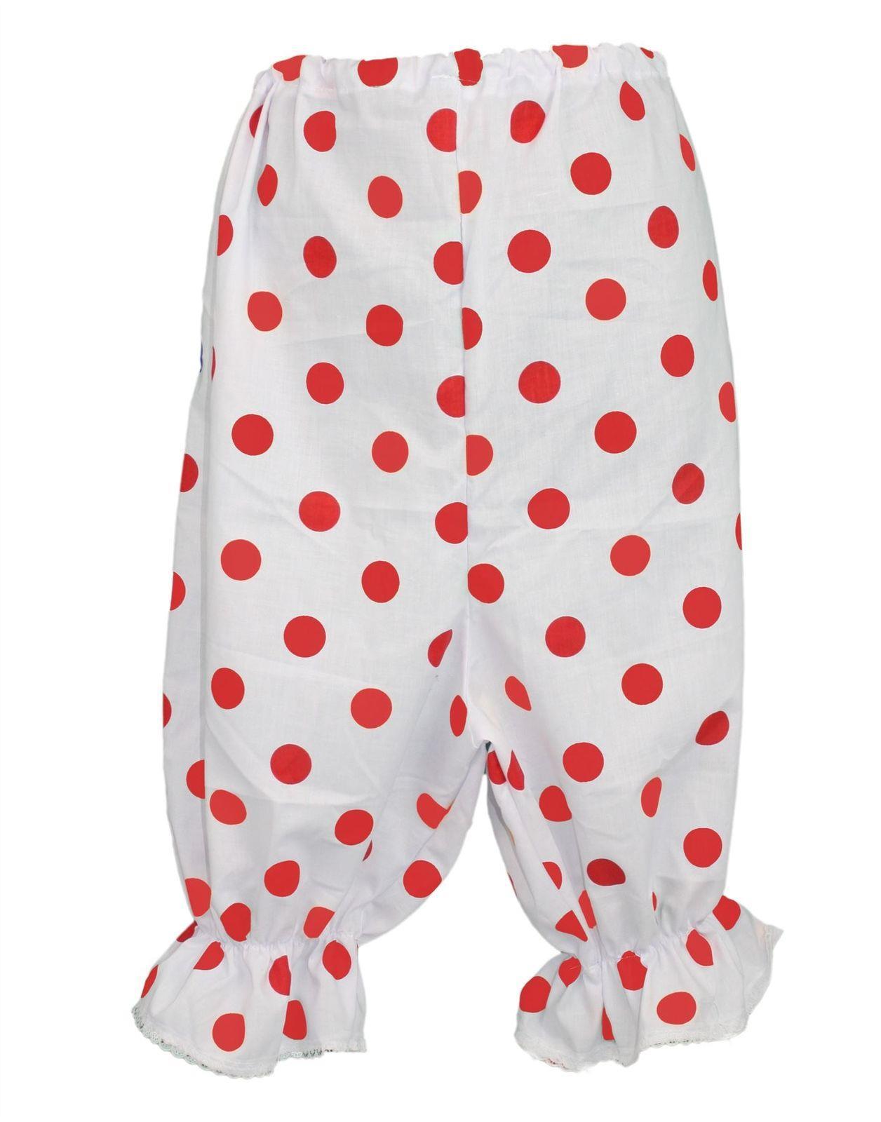 Adults Polka Dot Frilly Pants Rag Doll Panto Clown Pants Bloomers Fancy Dress eBay