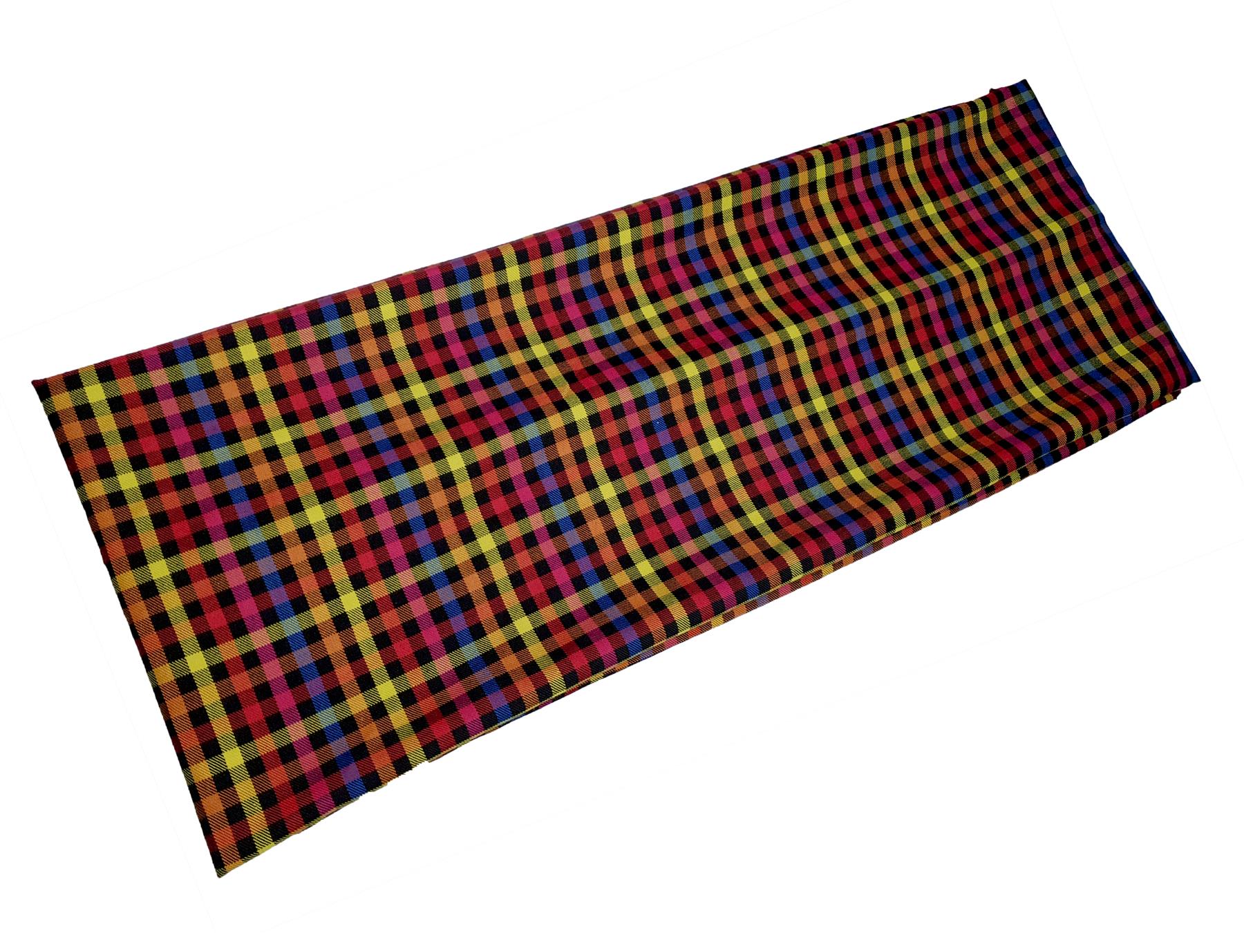 Adults Unisex Polyviscose Traditional Tartan Snood Neck Warmer Scarf - Picture 11 of 13
