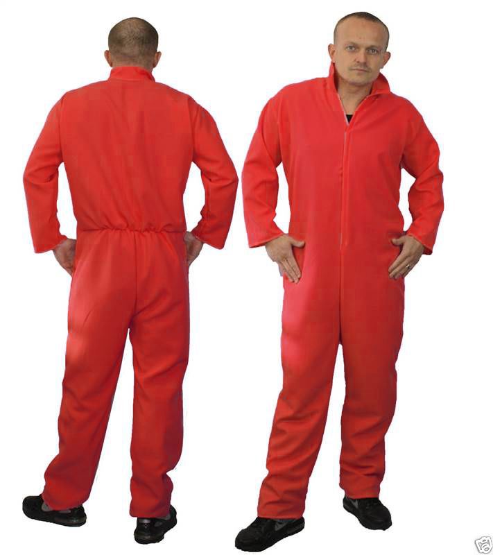 Mechanic Engineer Boiler Suit Overalls Fancy Dress Costume